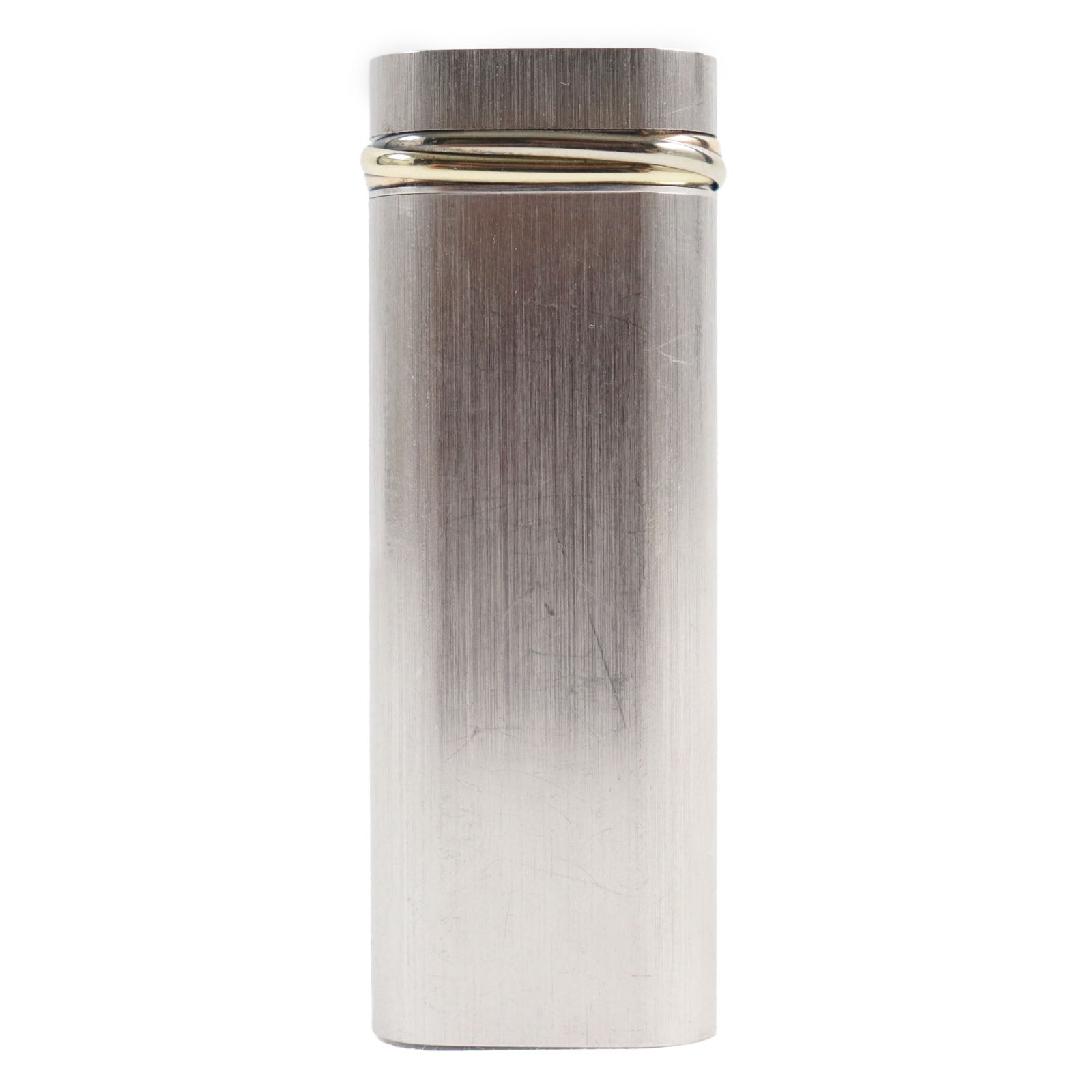 Cartier Trinity Silver Gold Gas Lighter