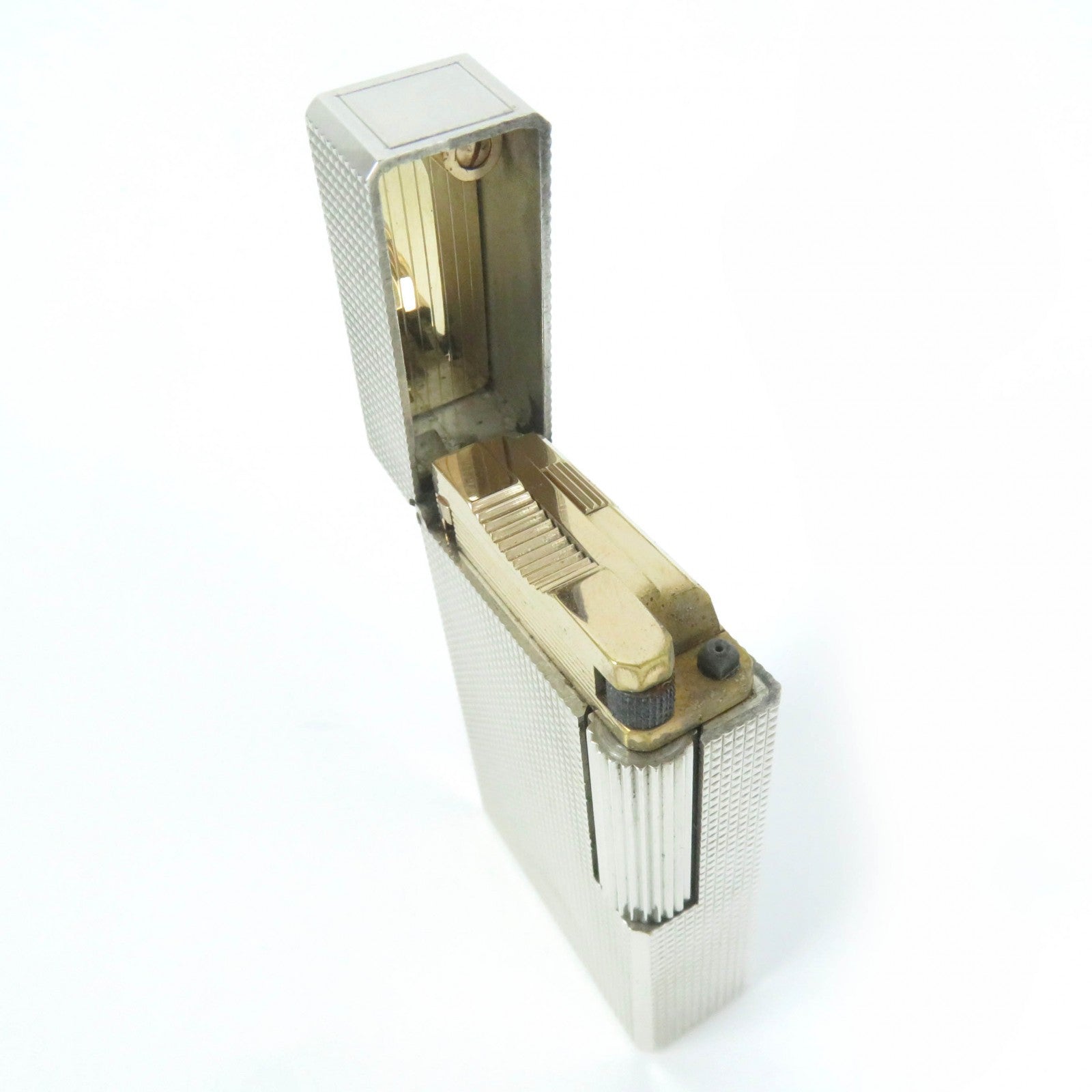 Dupont Line 1 Silver Gas Lighter