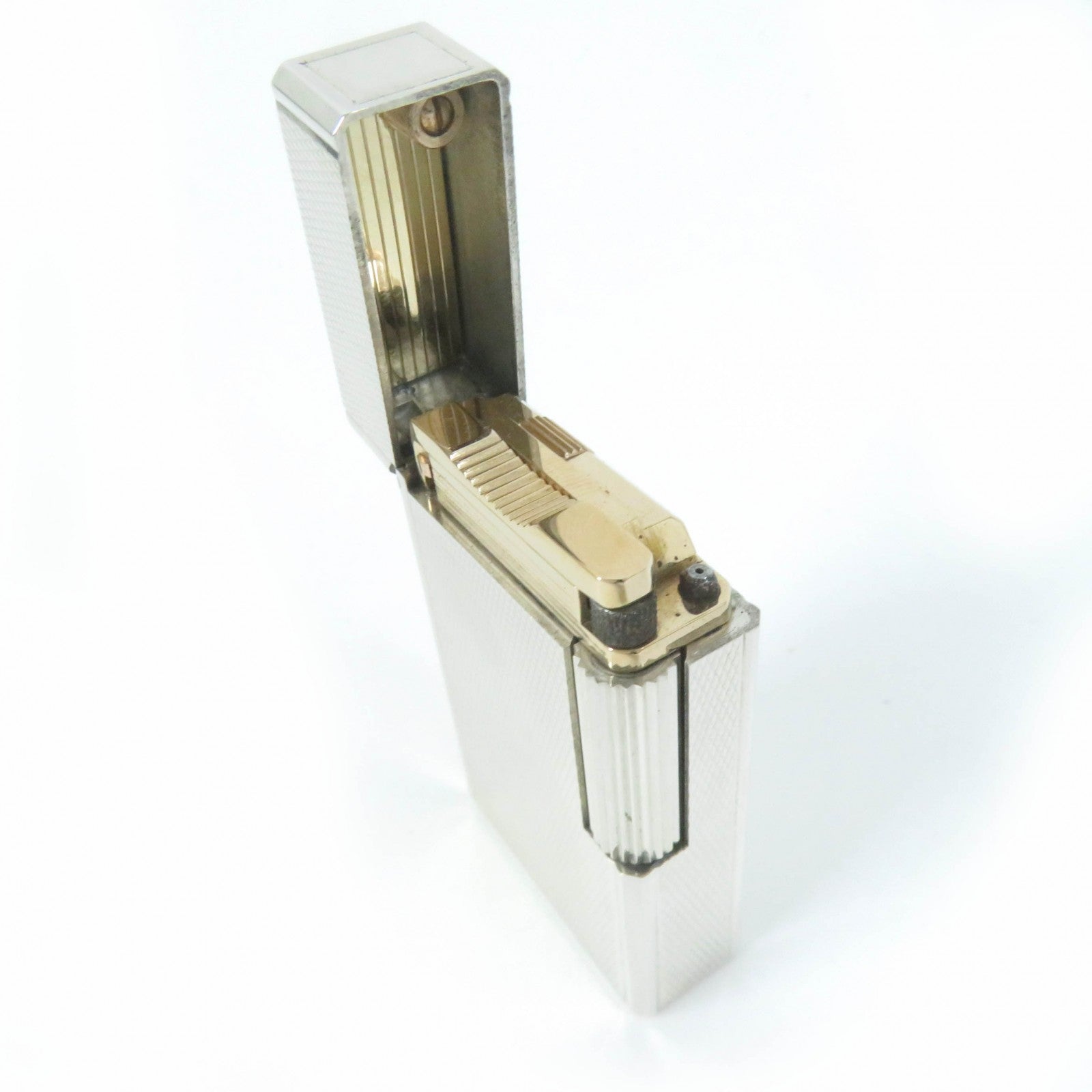 Dupont Line 1 Silver Gas Lighter