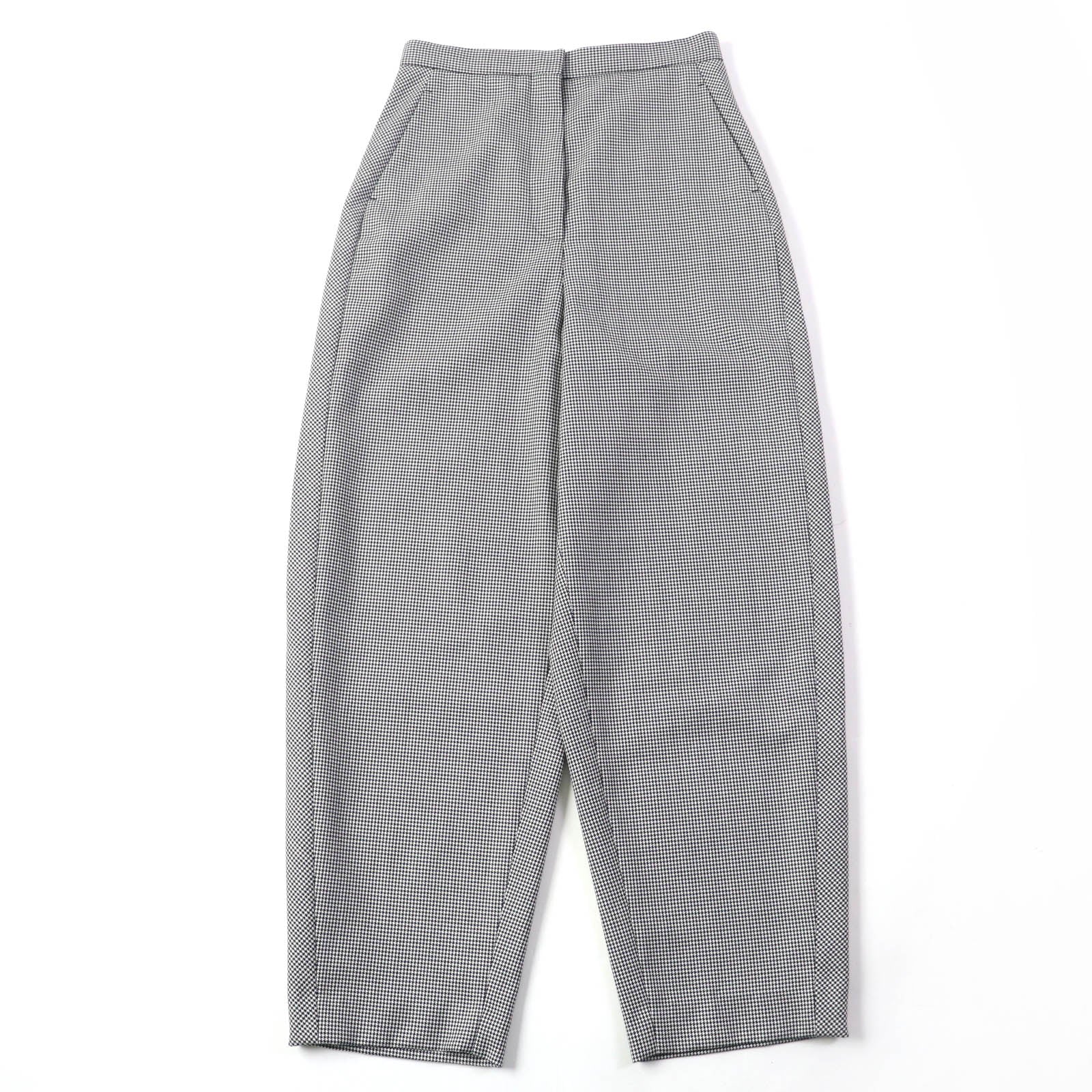 Loewe Houndstooth Pants Black White Women