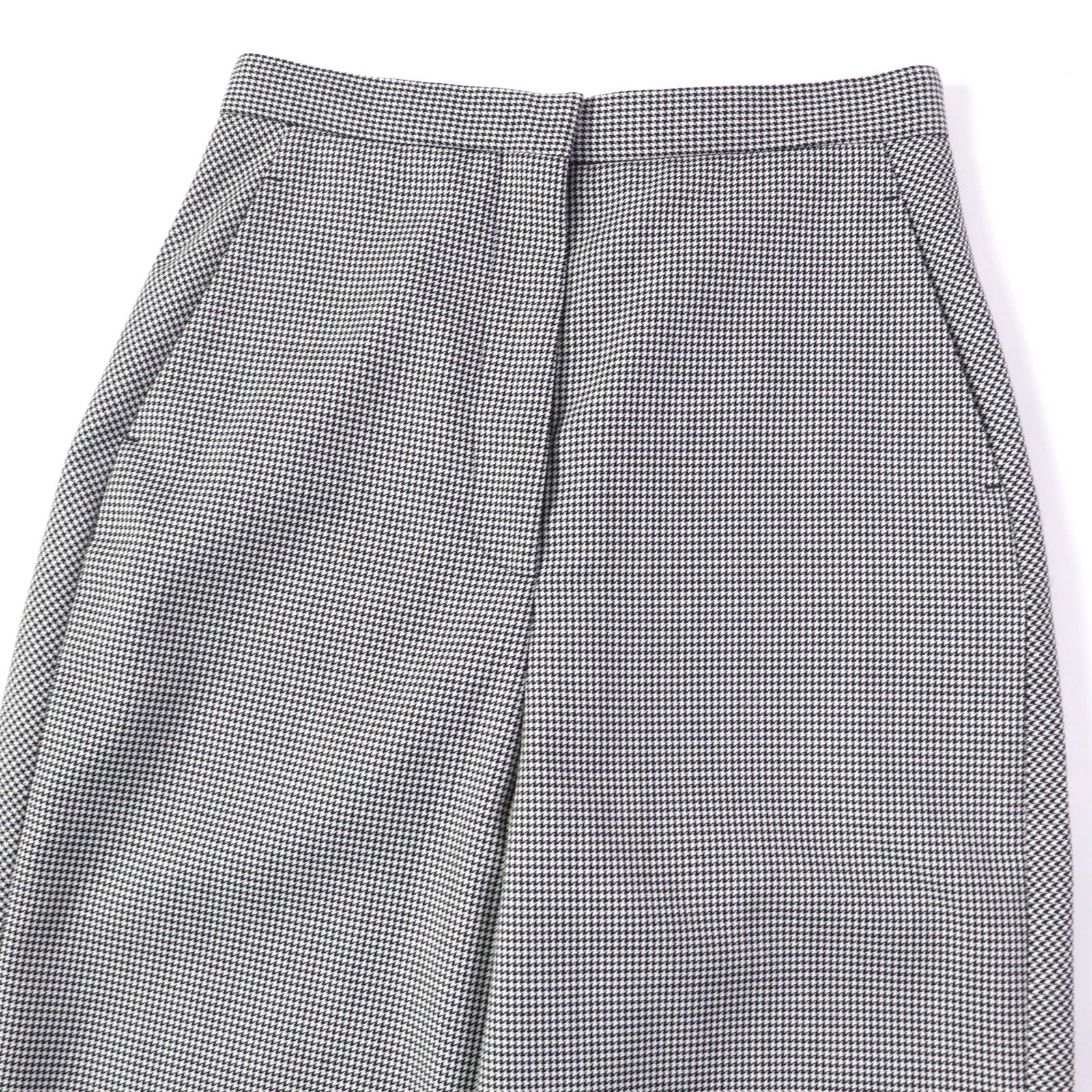 Loewe Houndstooth Pants Black White Women