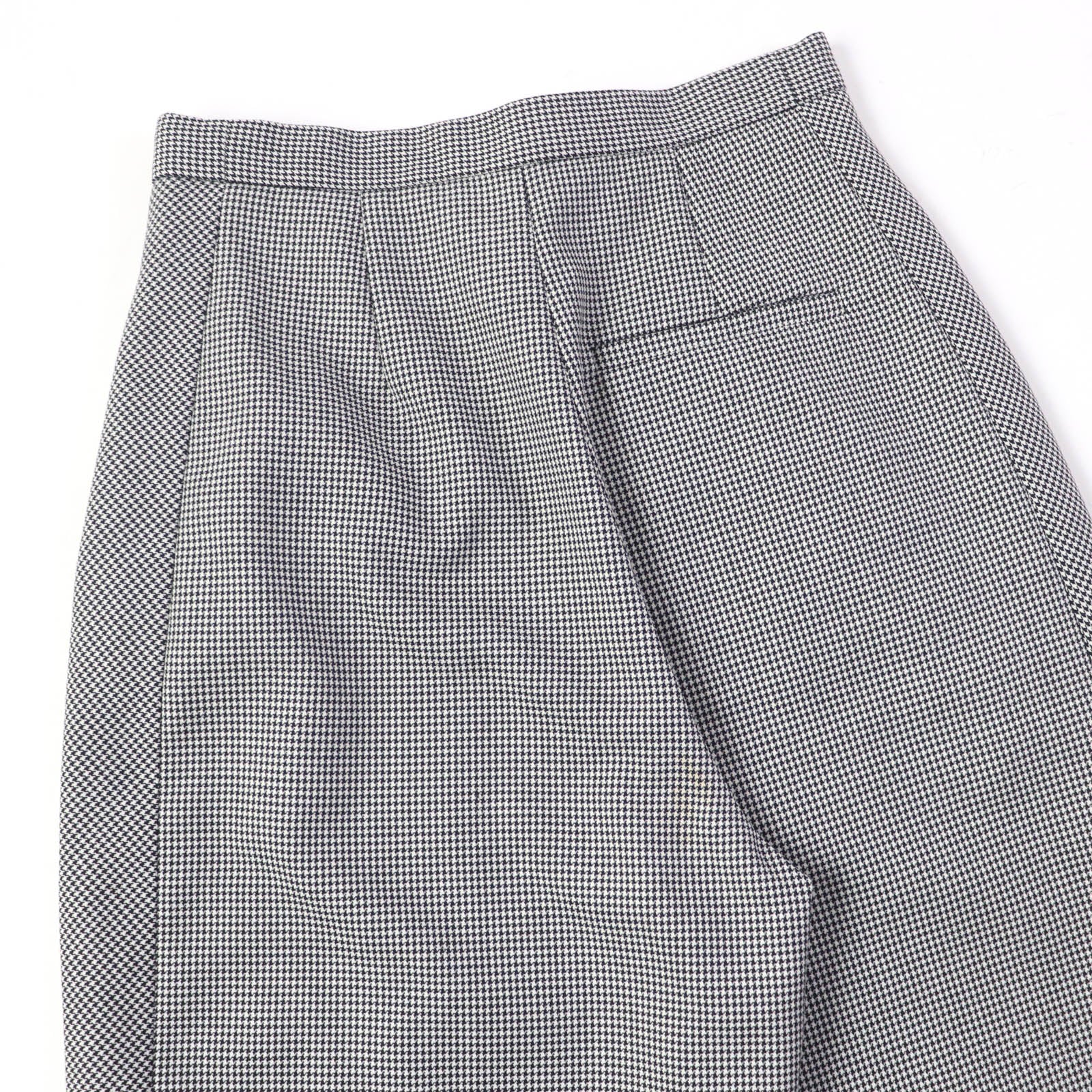 Loewe Houndstooth Pants Black White Women