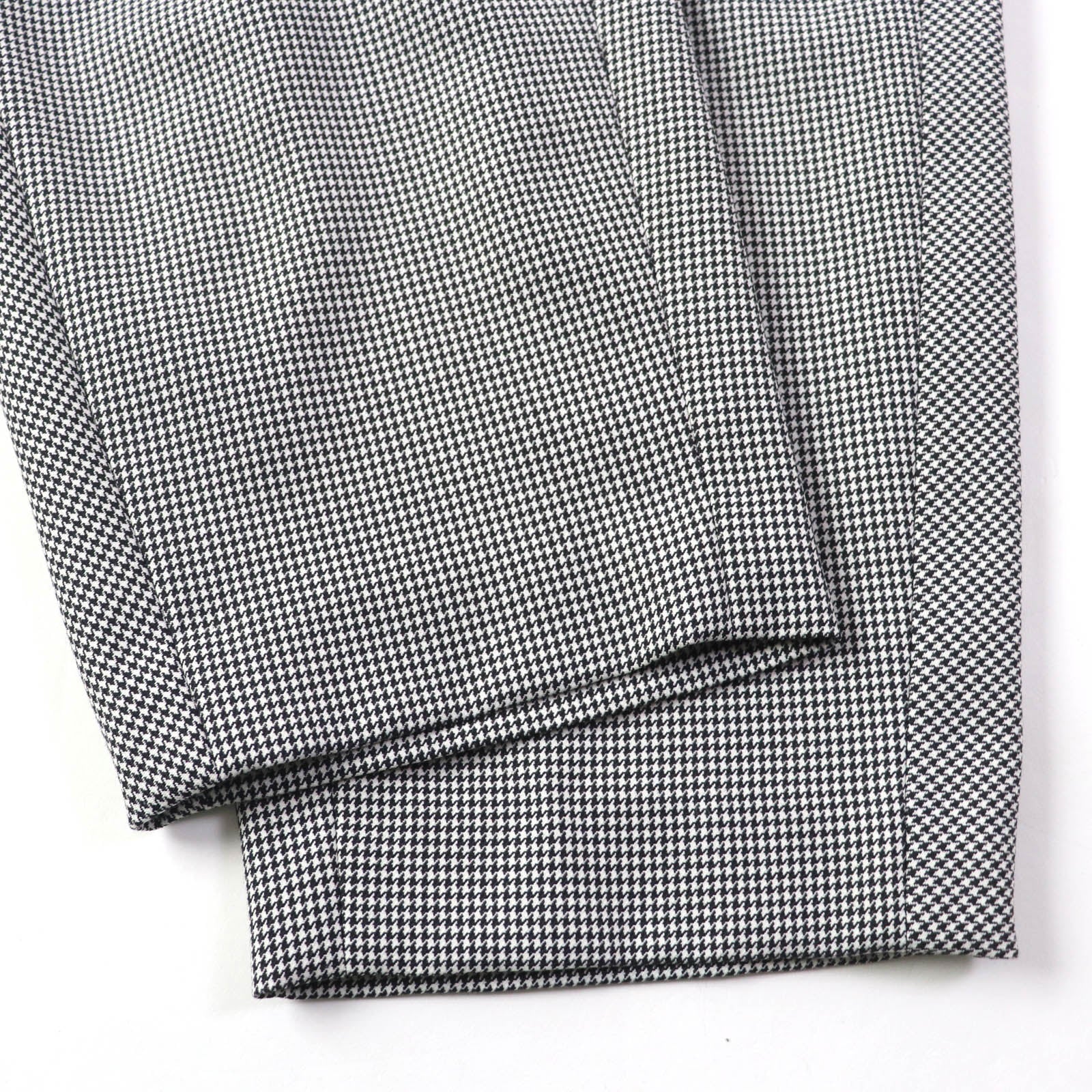 Loewe Houndstooth Pants Black White Women