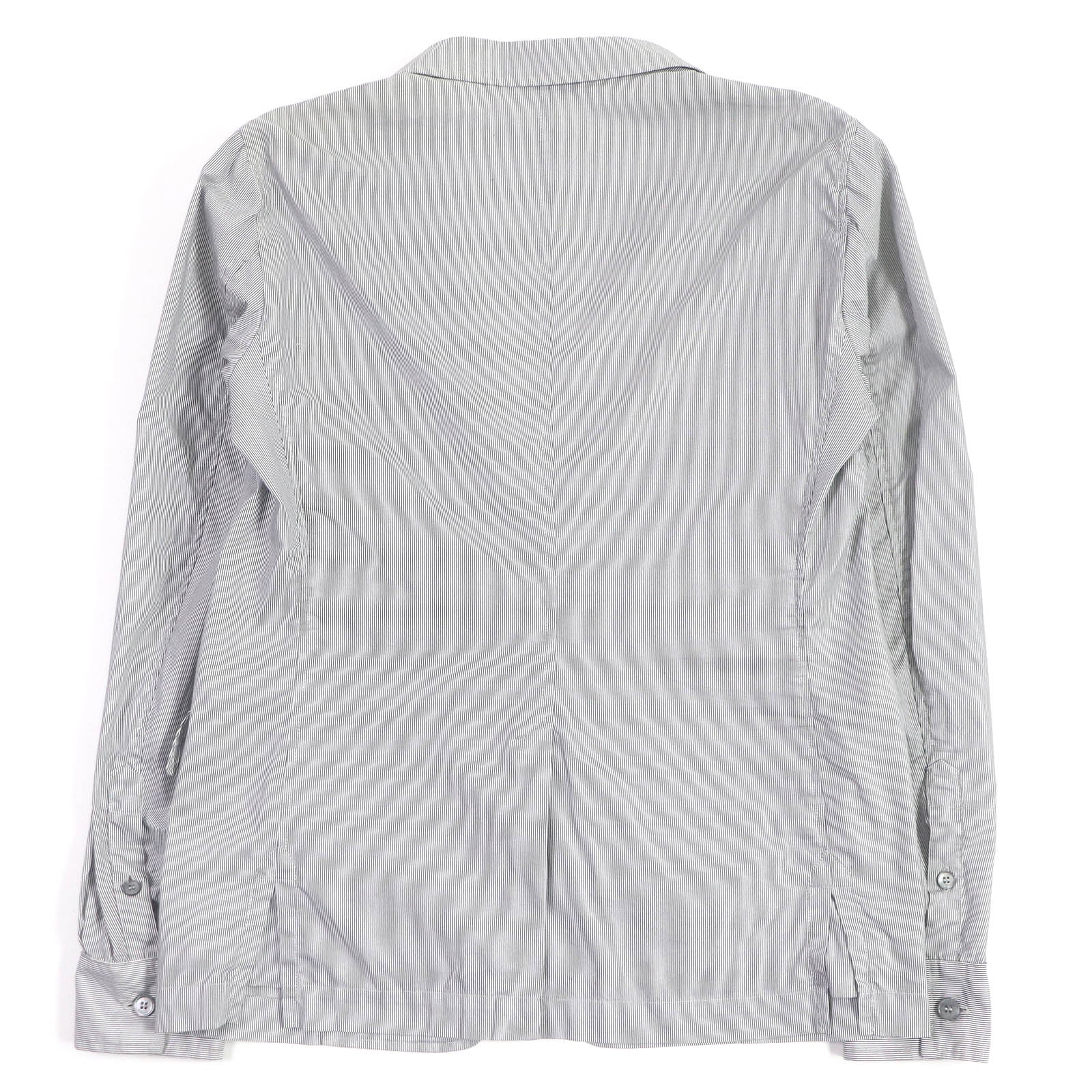 Dolce & Gabbana Stripe Shirt Jacket Gray 52