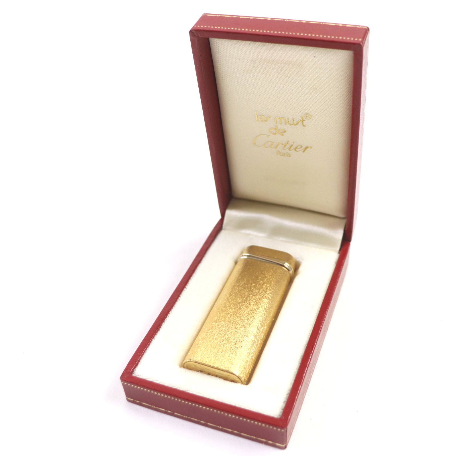 Cartier Trinity Oval Gas Lighter Gold