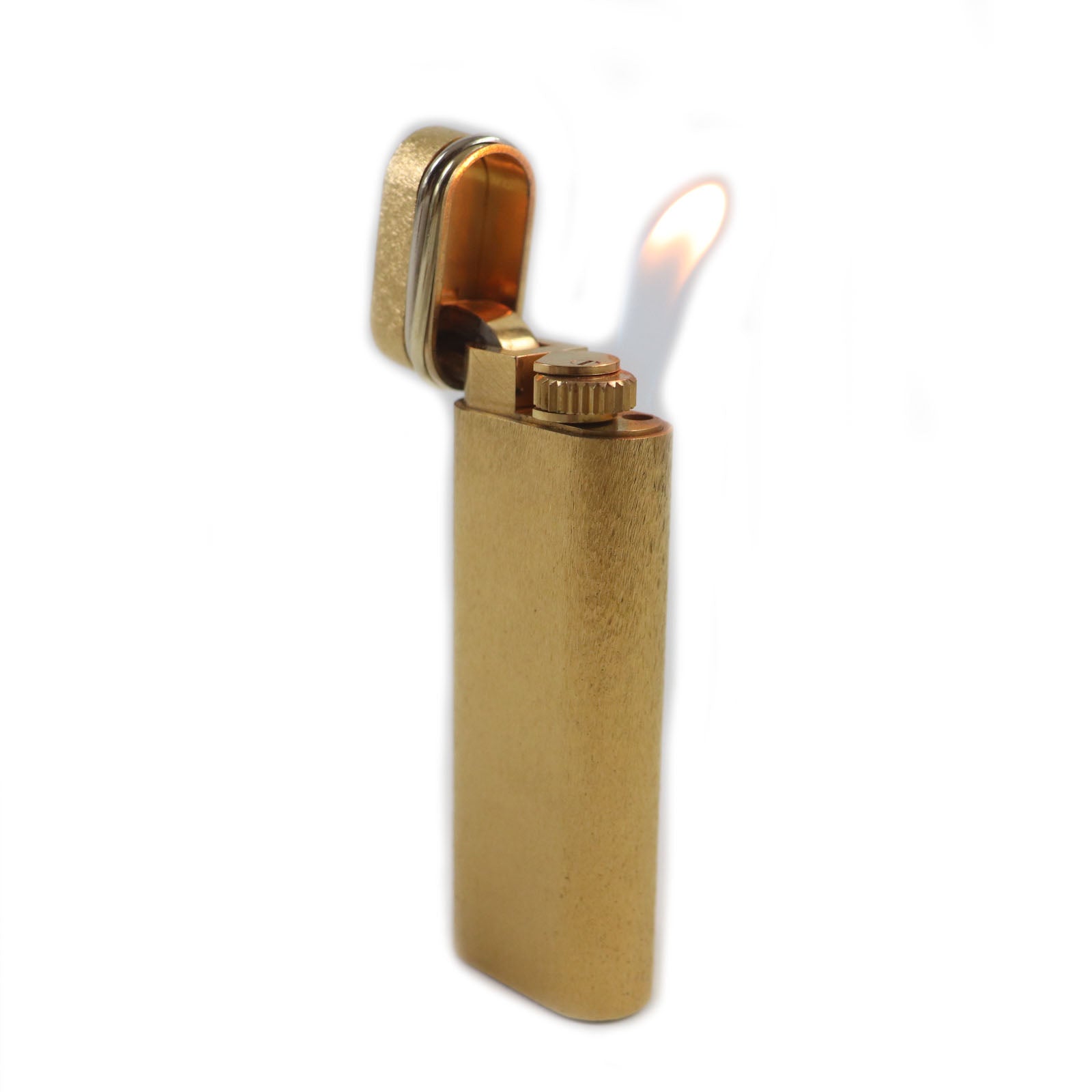 Cartier Trinity Oval Gas Lighter Gold