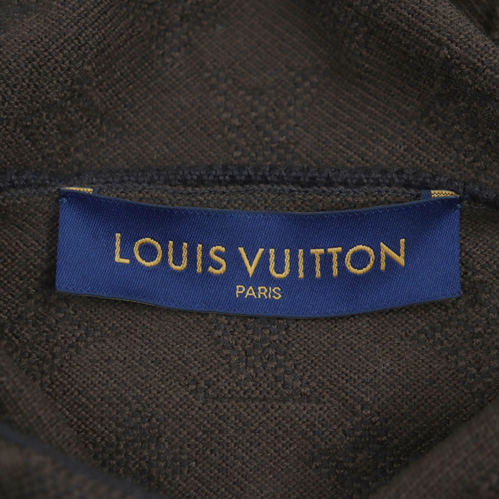 Louis Vuitton Monogram Wool Hoodie Brown S