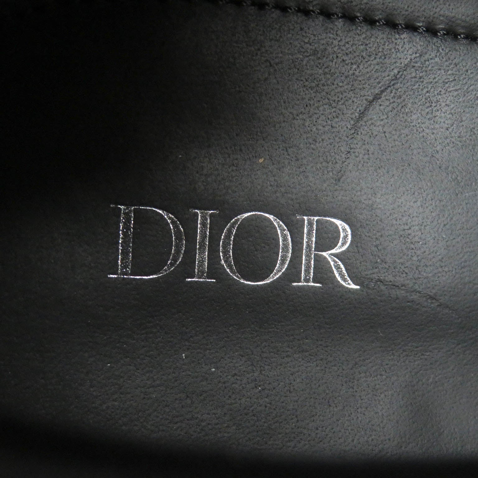 Dior Oblique Suede Leather Shoes Black 42.5