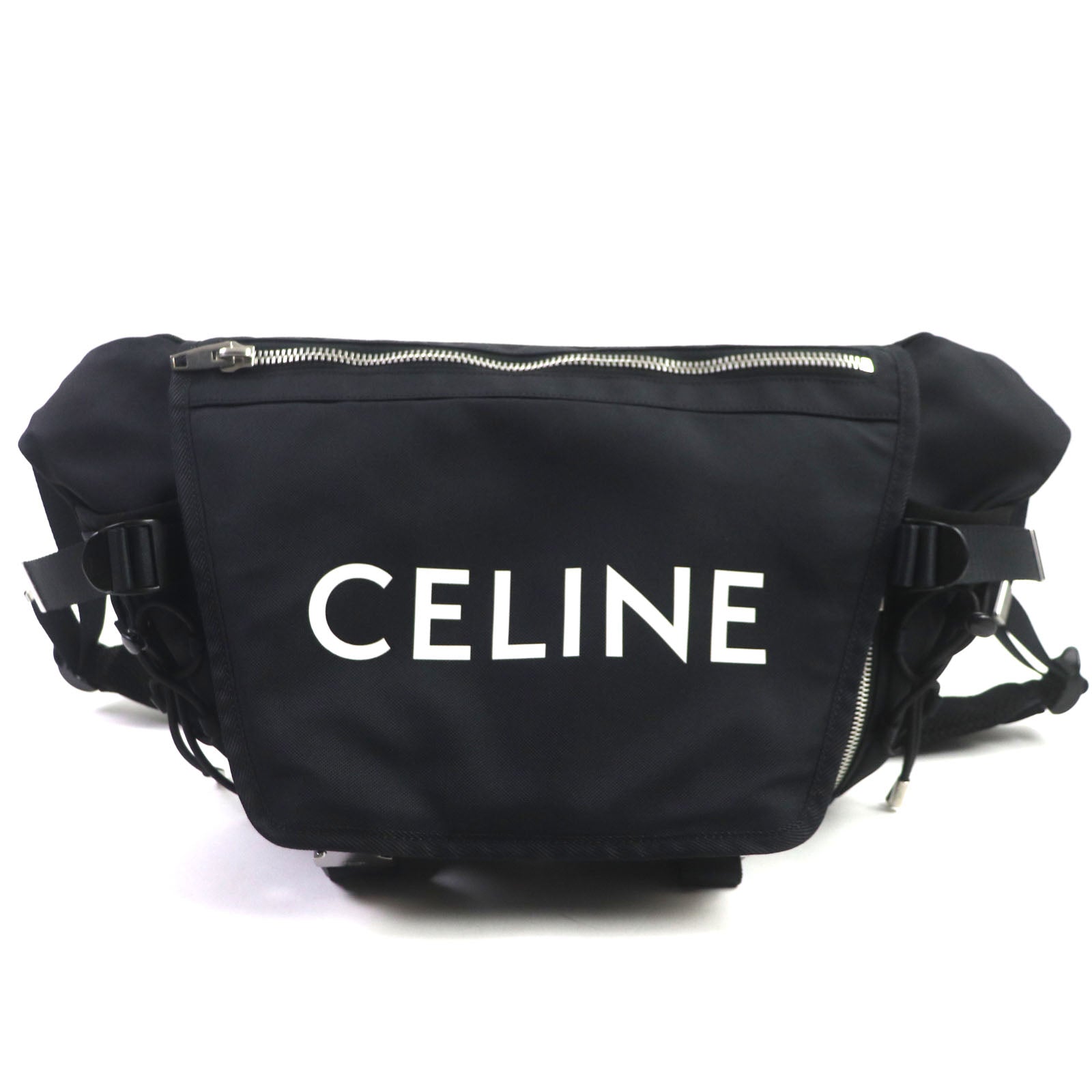 Celine Medium Trekking Messenger Logo Shoulder Bag