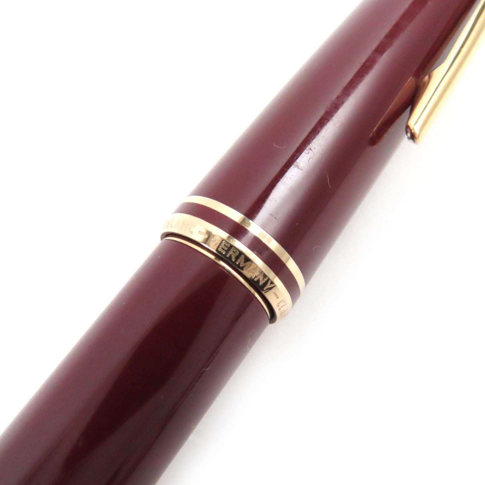 Montblanc K14 F Nib Fountain Pen Bordeaux