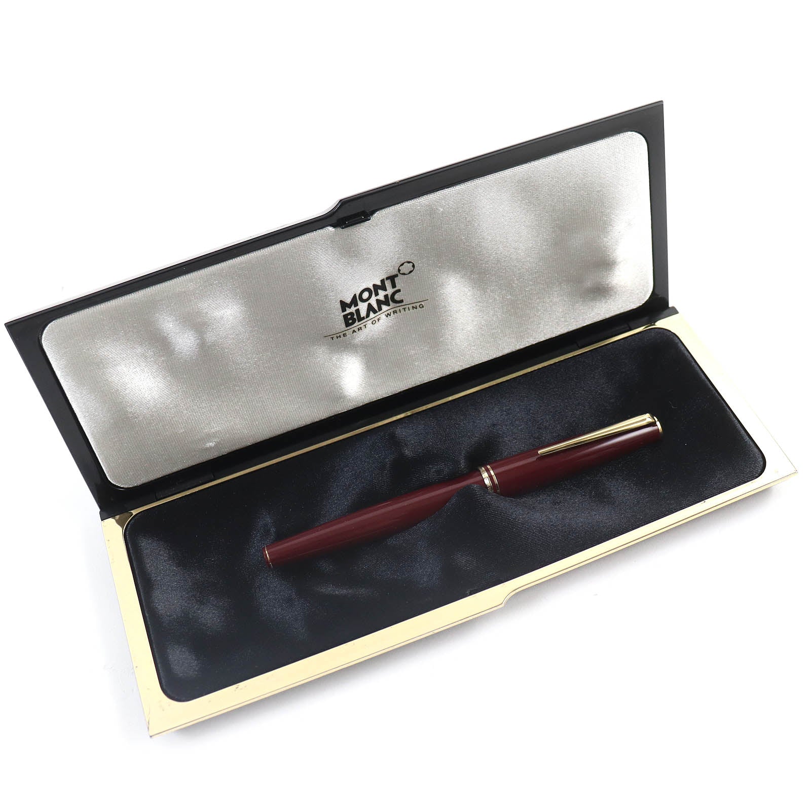 Montblanc K14 F Nib Fountain Pen Bordeaux