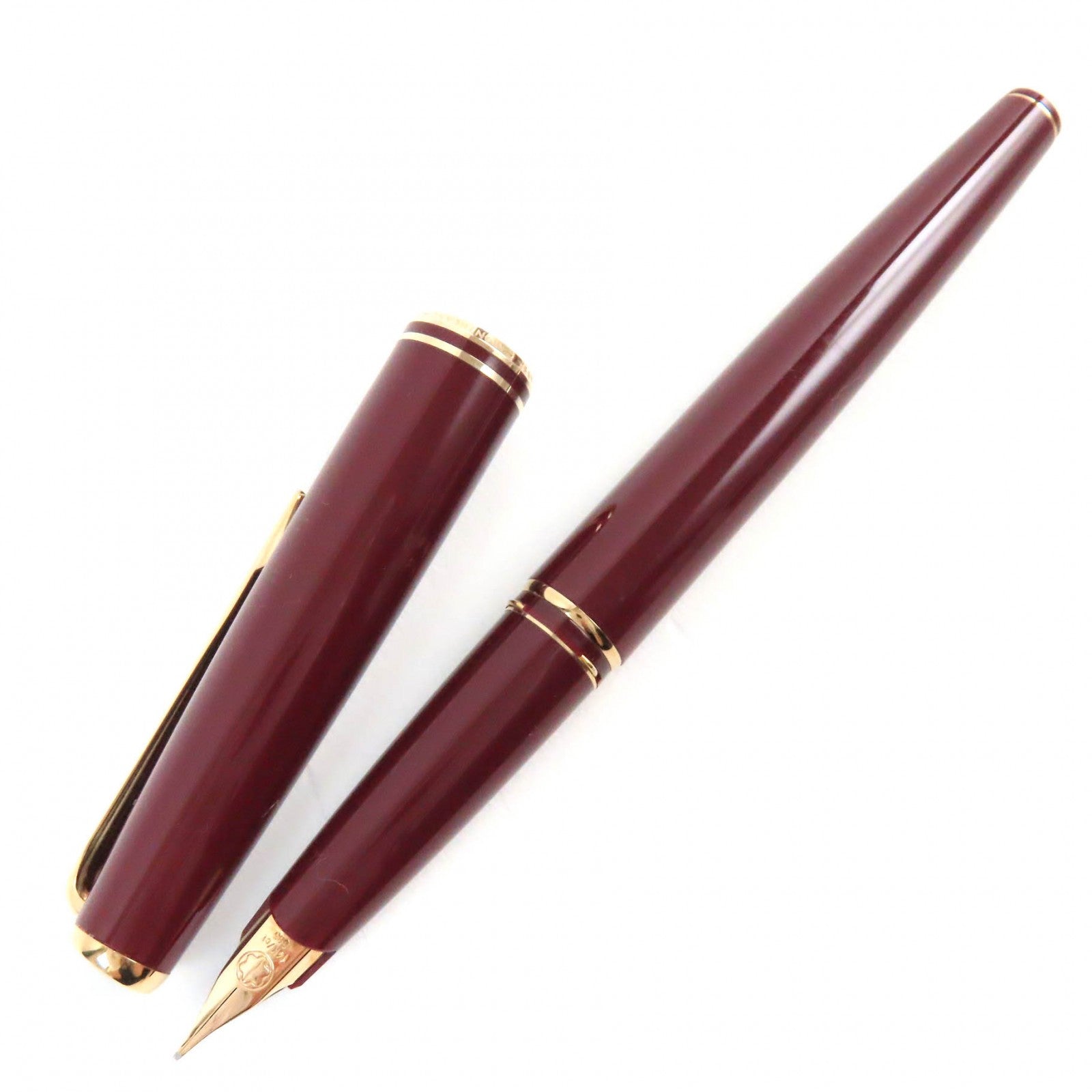 Montblanc K14 F Nib Fountain Pen Bordeaux