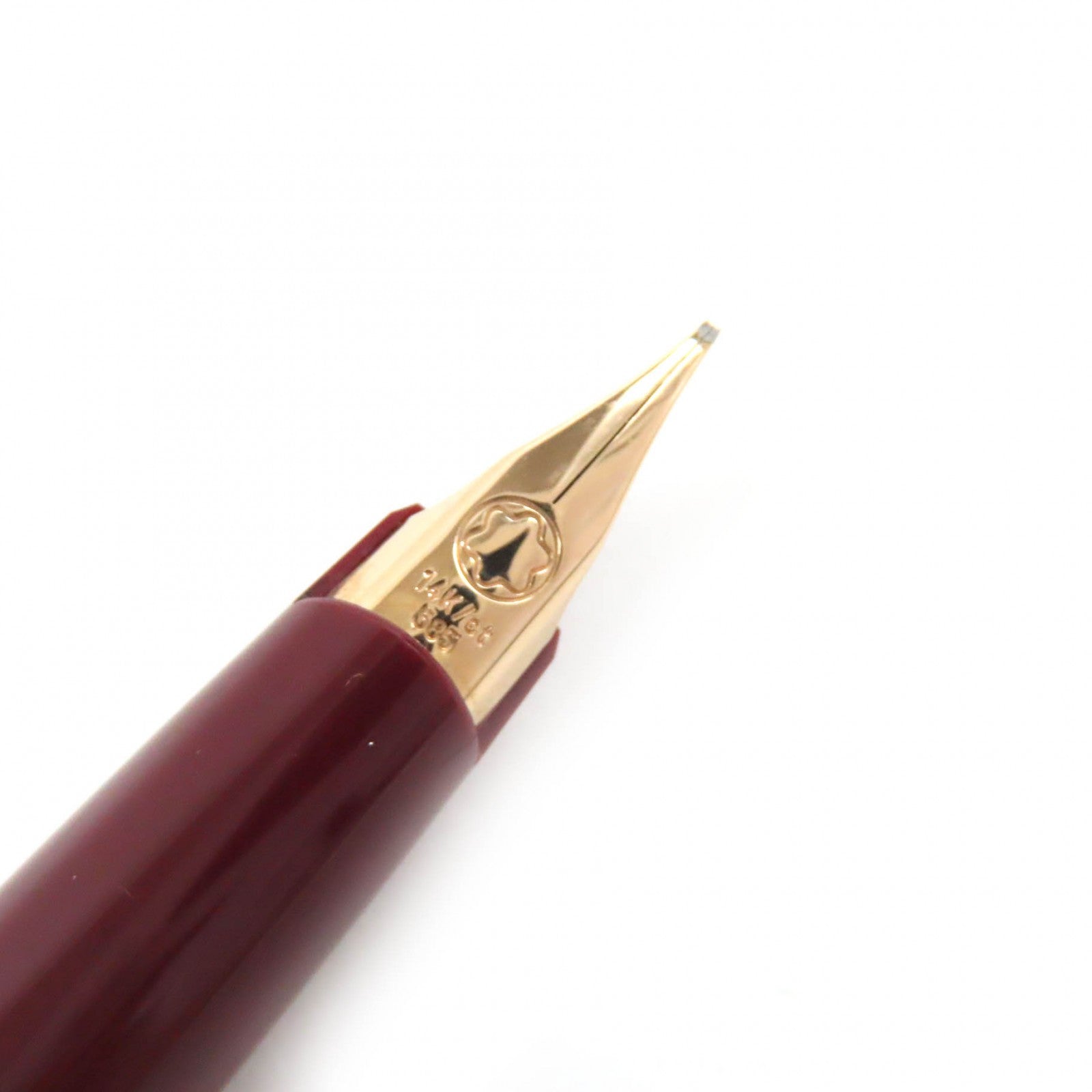 Montblanc K14 F Nib Fountain Pen Bordeaux