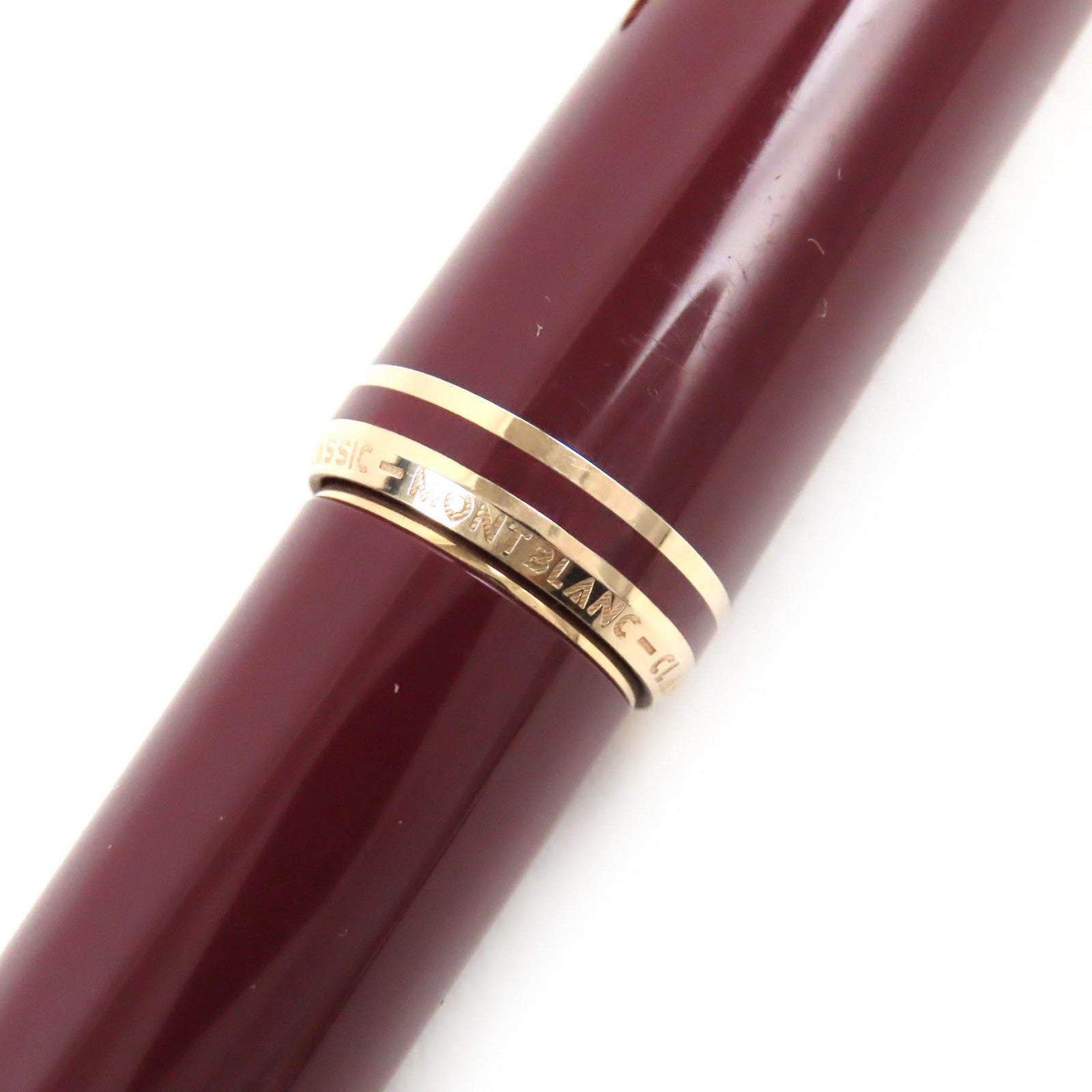 Montblanc K14 F Nib Fountain Pen Bordeaux