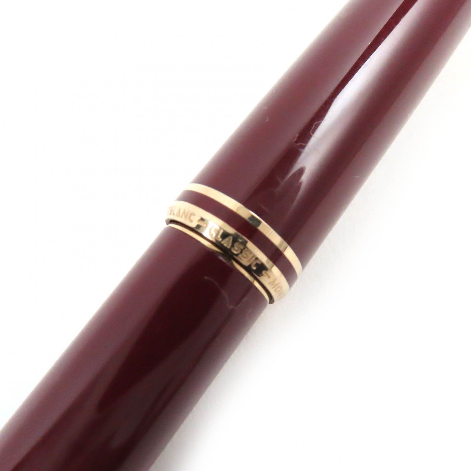 Montblanc K14 F Nib Fountain Pen Bordeaux