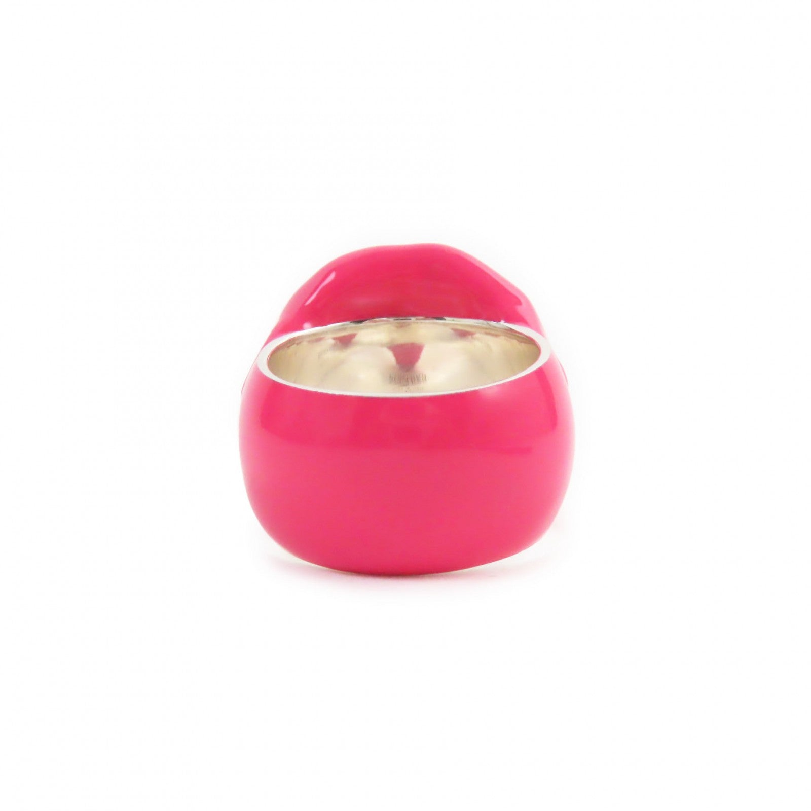 Bottega Veneta AG925 Seal Ring Pink 19