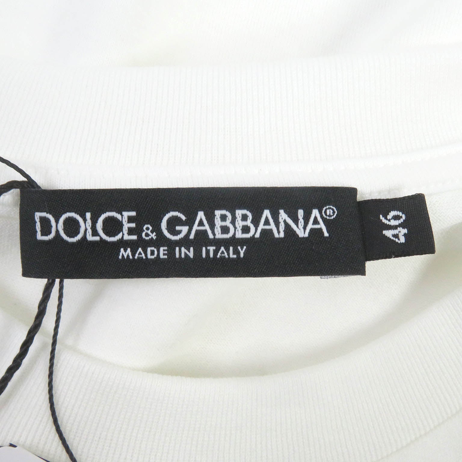 Dolce & Gabbana Cotton T-shirt Black Logo