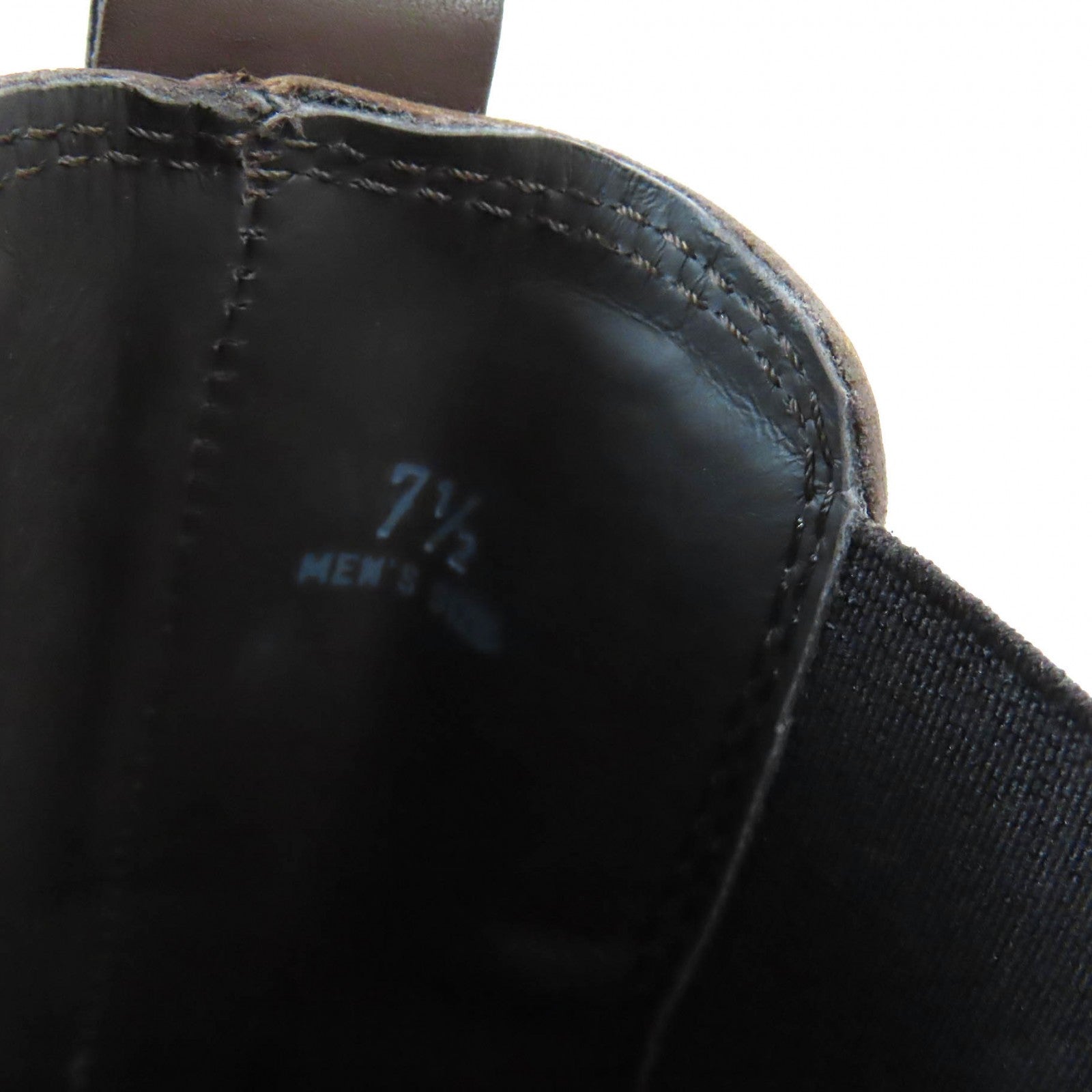 Tod's Leather Logo Embossed Short Boots 7.5