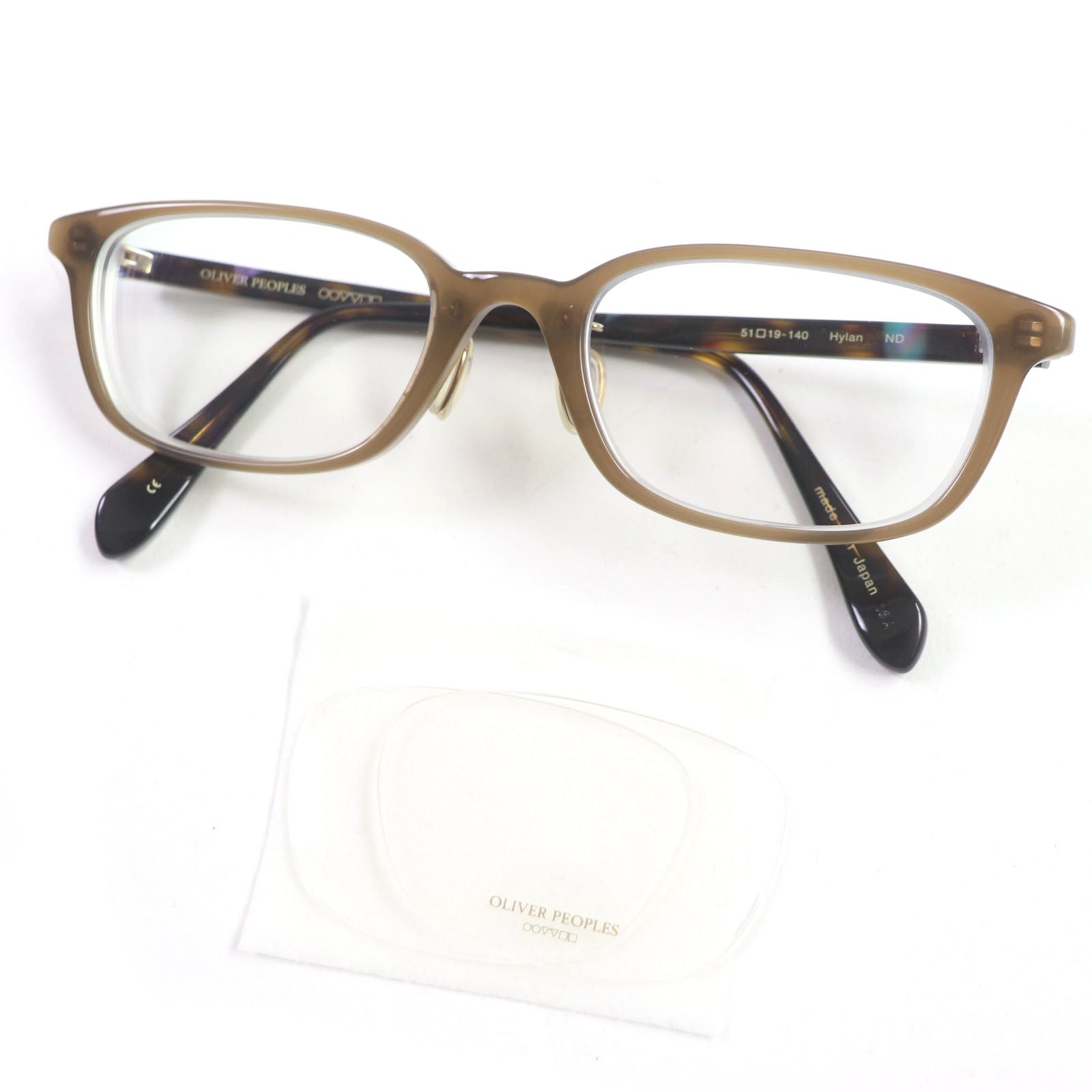 OLIVER PEOPLES Hylan Square Marble Glasses