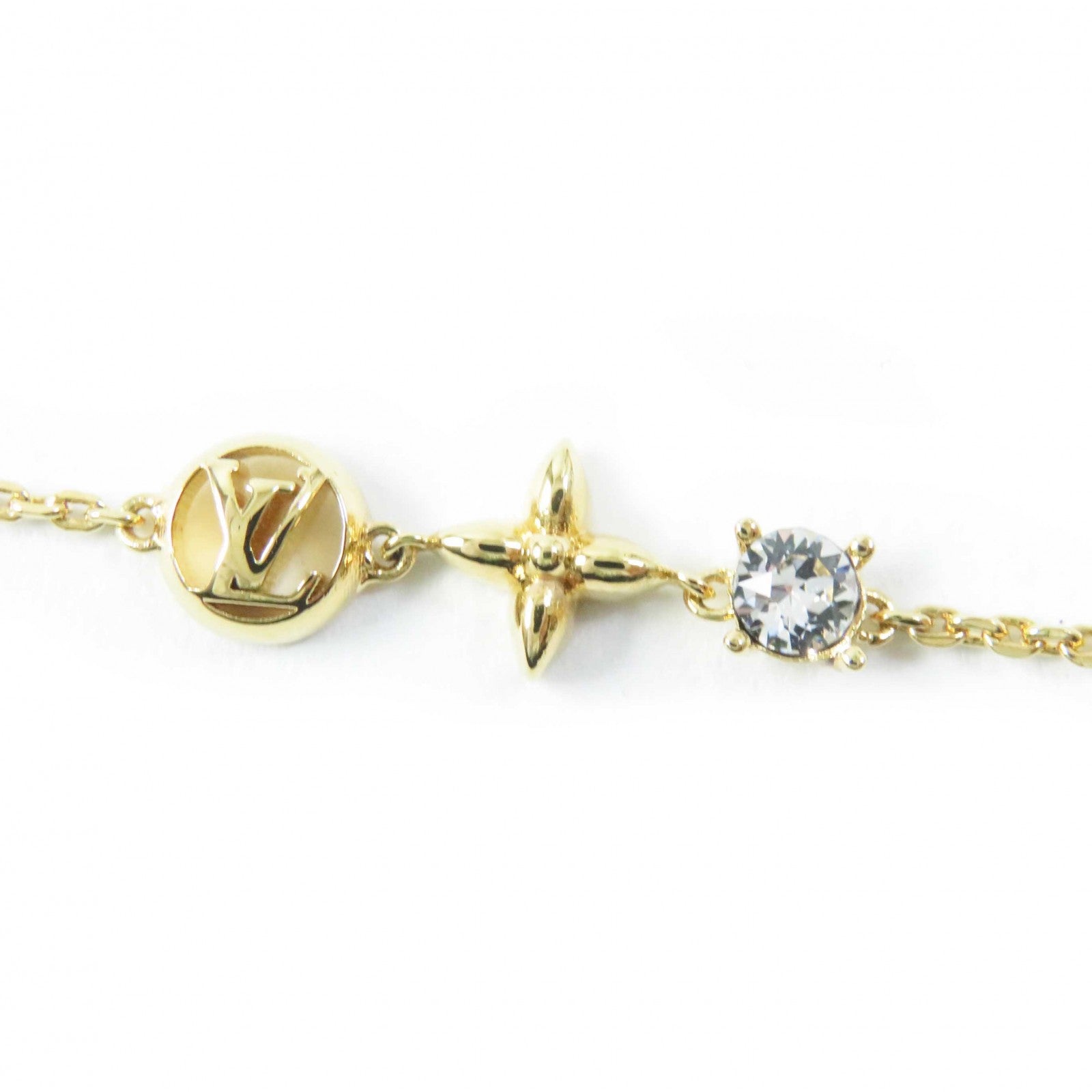 Louis Vuitton LV Bracelet Monogram Flower Gold