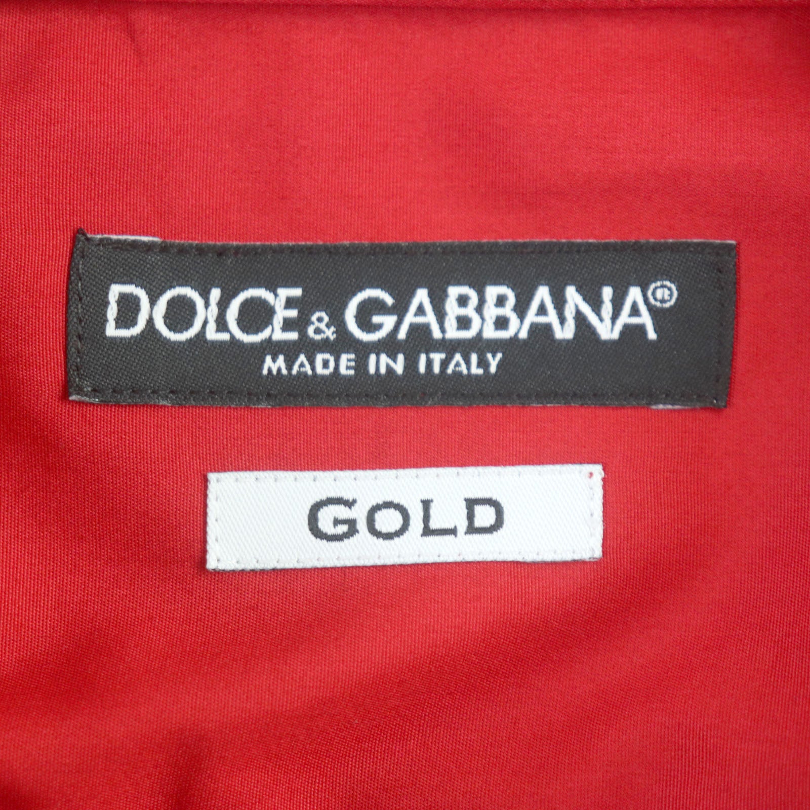 Dolce & Gabbana Cotton Long Sleeve Shirt