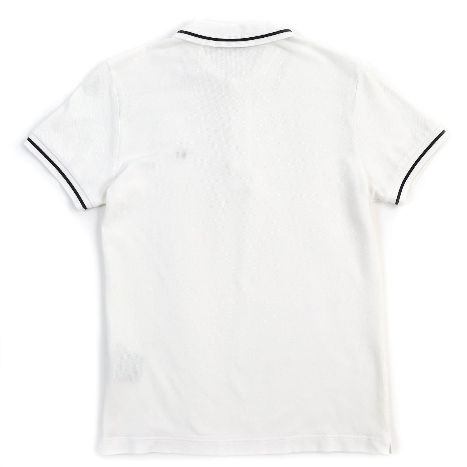 Dior Cotton Pique Bee Embroidery Polo Shirt XS