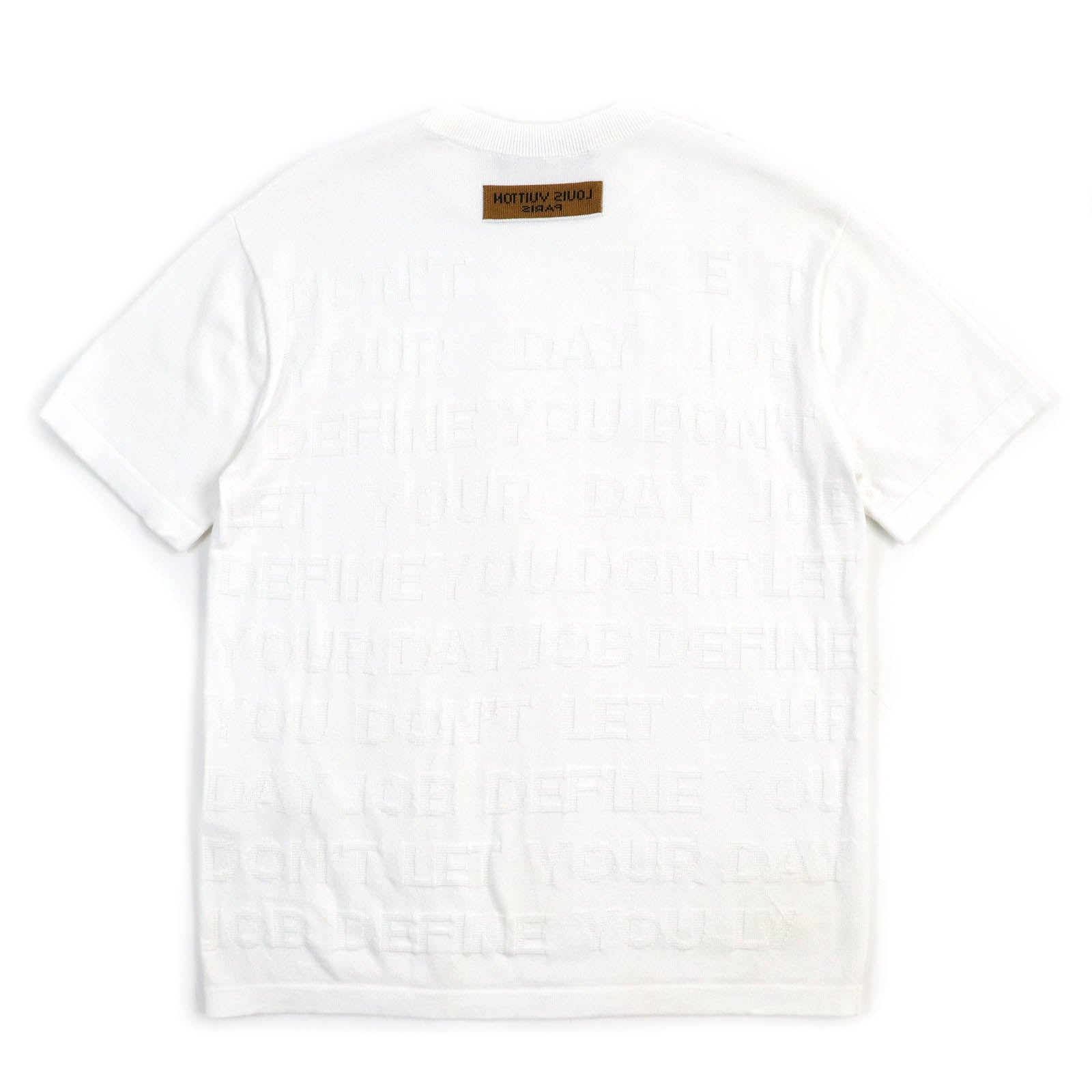 Louis Vuitton Inside-out Jacquard Knit T-shirt