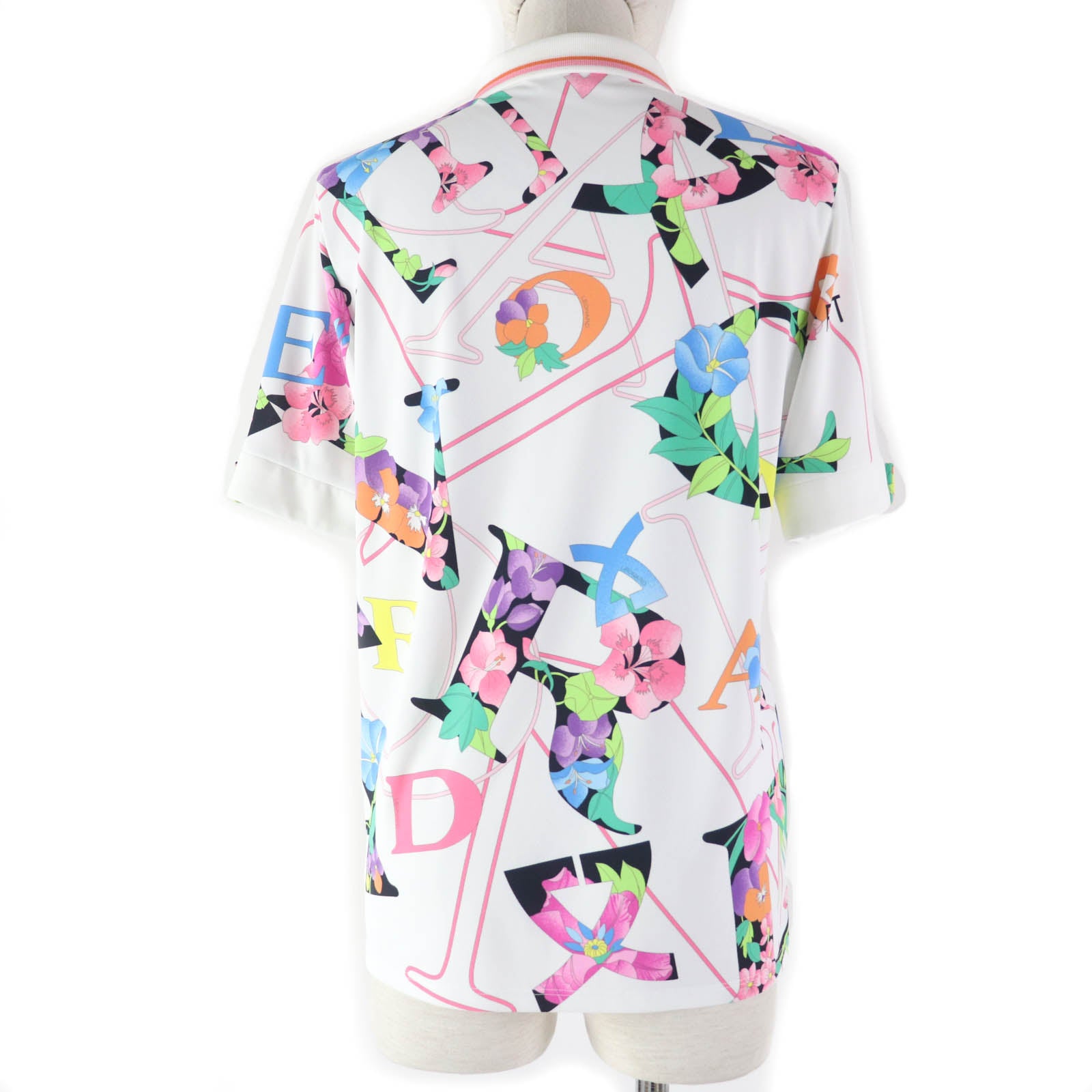 LEONARD SPORT Floral Polo Shirt Multicolor Women