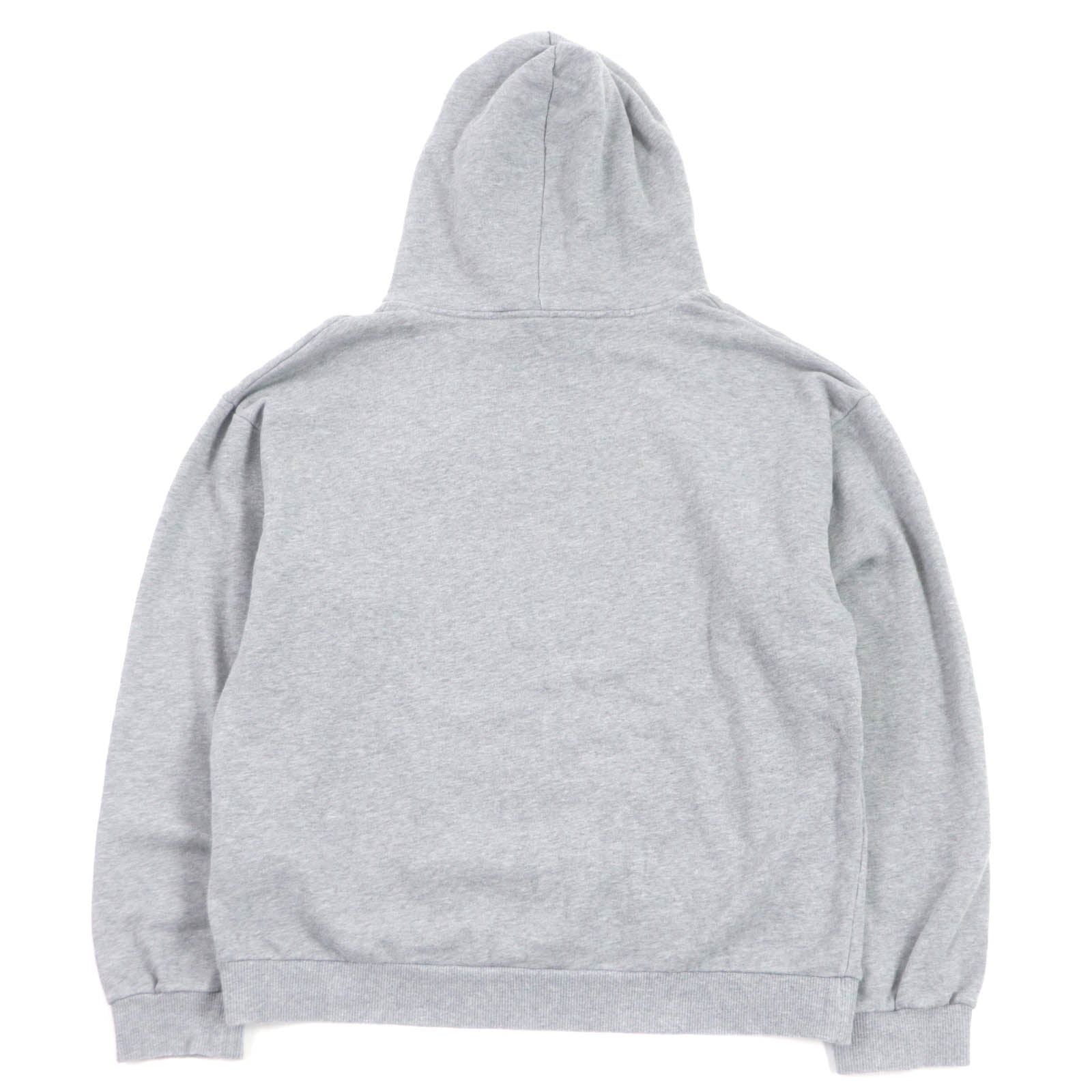 Celine Cotton Logo Drawcord Fleece Hoodie