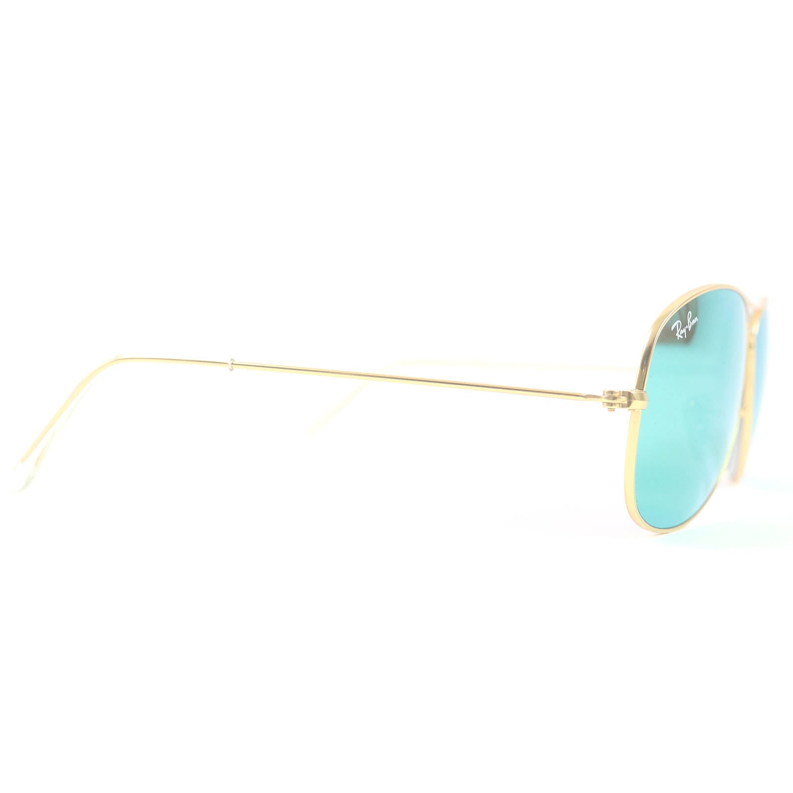 Ray-Ban RB3362 COCKPIT Sunglasses Gold Green