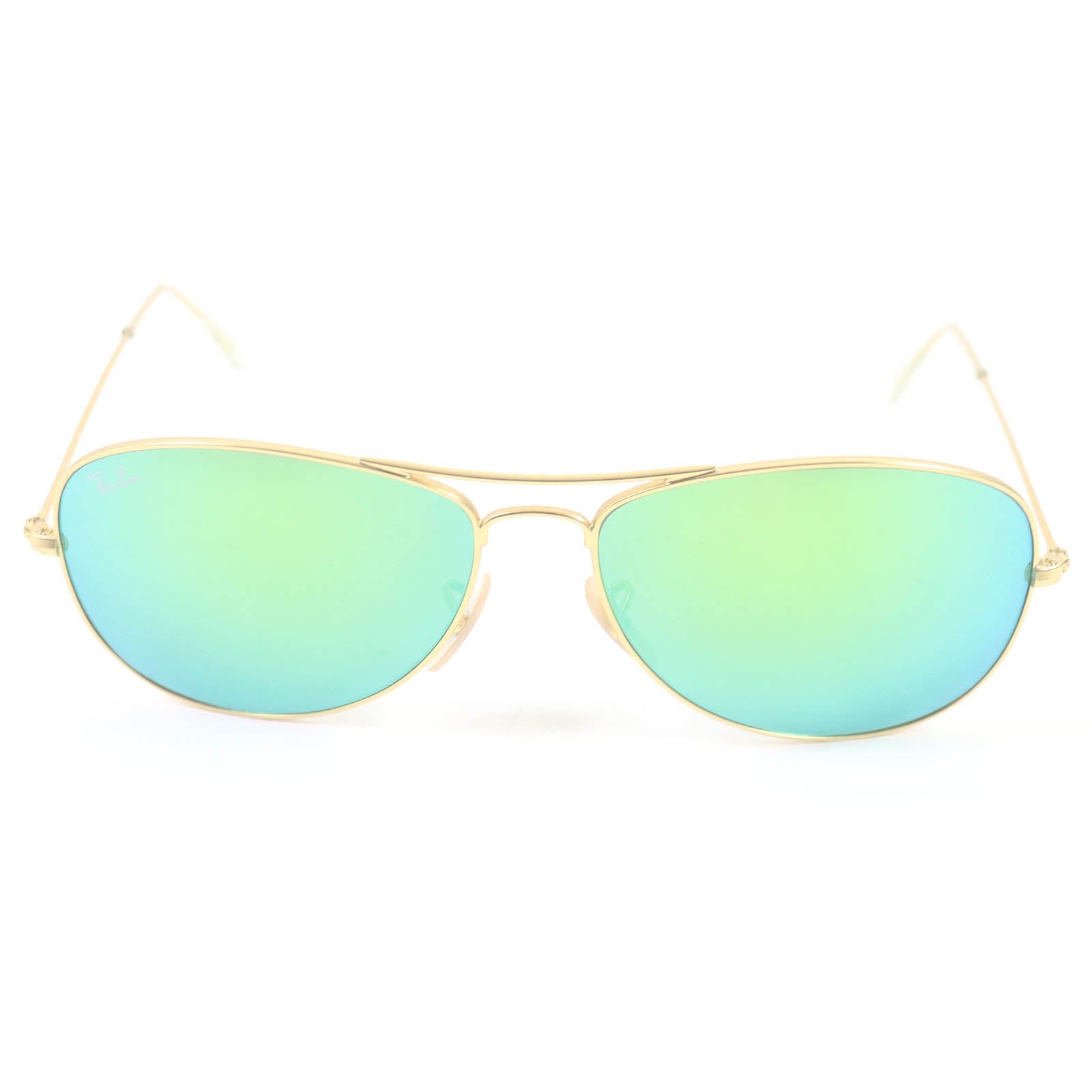 Ray-Ban RB3362 COCKPIT Sunglasses Gold Green