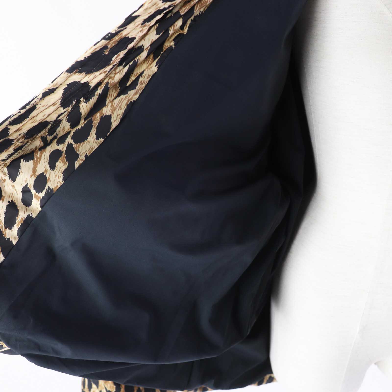 Balenciaga Leopard Print Padded Jacket Women