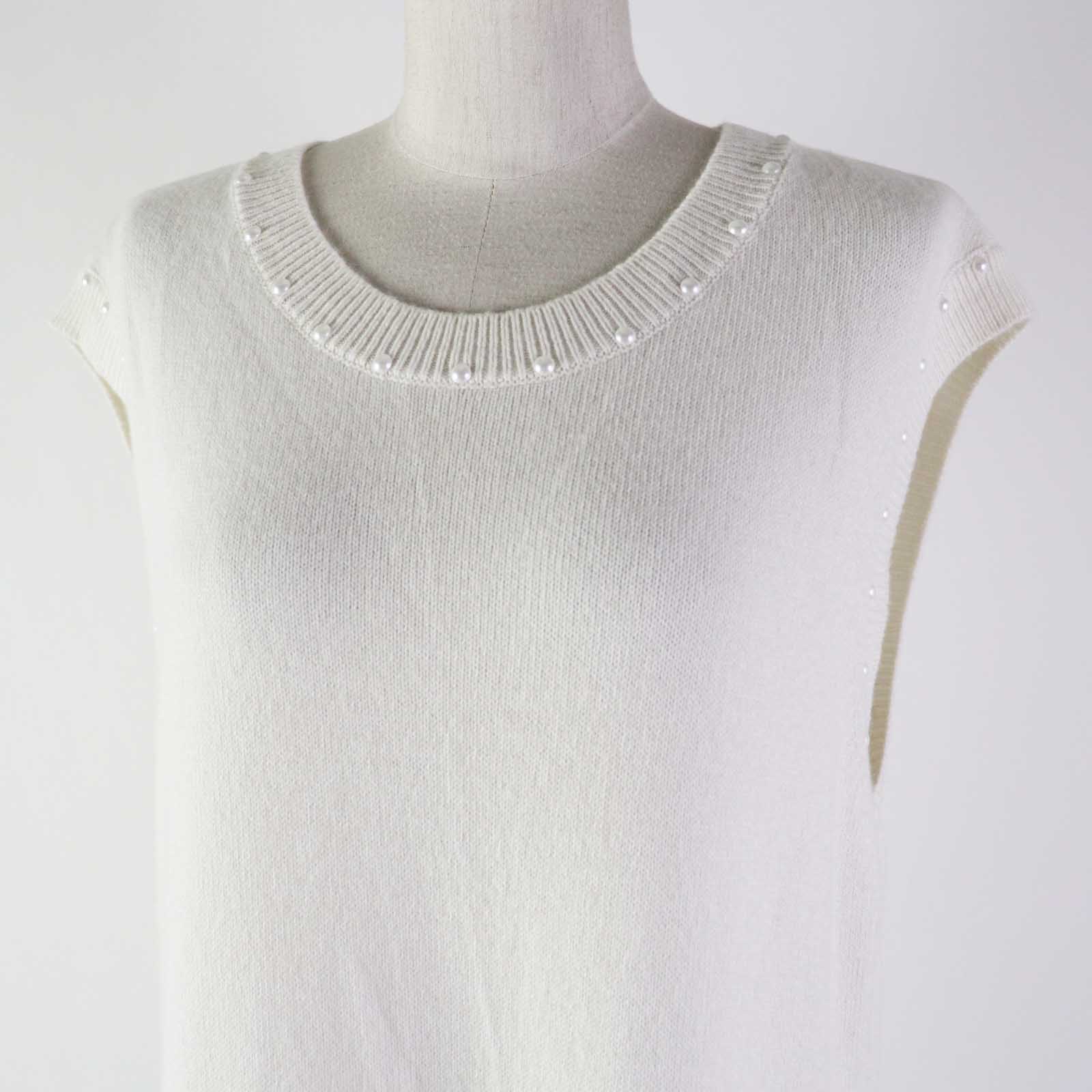 Chanel Cotton Cashmere Sleeveless Knit Dress