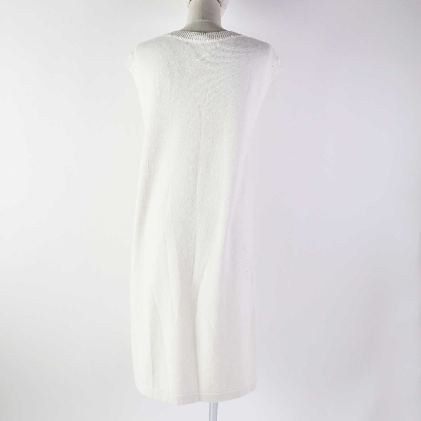 Chanel Cotton Cashmere Sleeveless Knit Dress