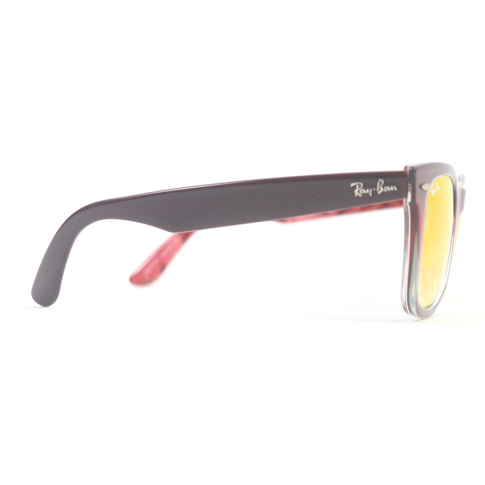 Ray-Ban RB2140-F WAYFARER Sunglasses Red Orange