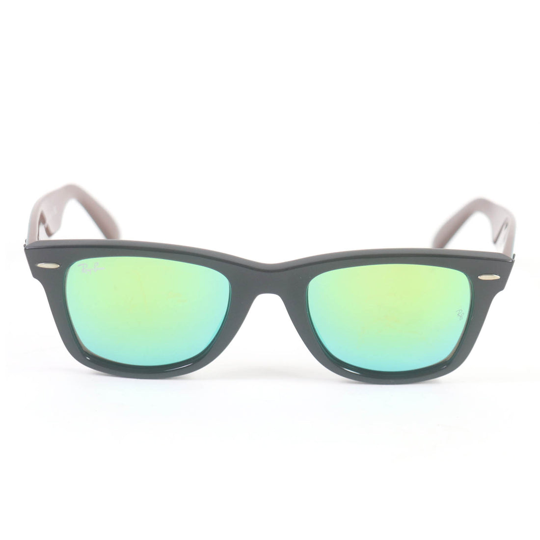 Ray-Ban RB2140-F WAYFARER Sunglasses Black Green