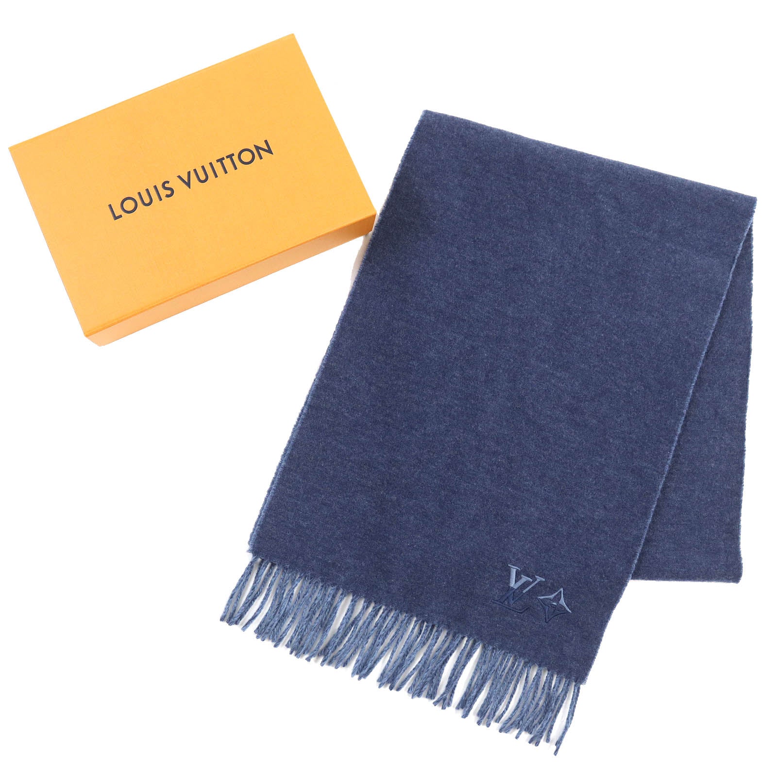 Louis Vuitton Cashmere Muffler Scarf M79099