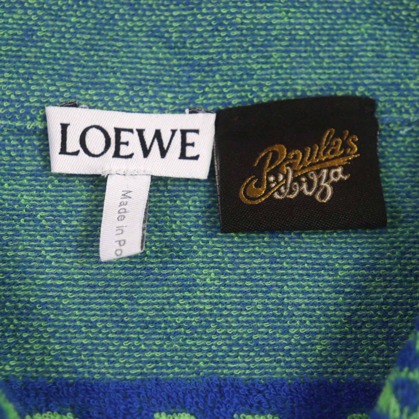 LOEWE Paula's Ibiza Anagram Terry Cotton Jacquard Shirt