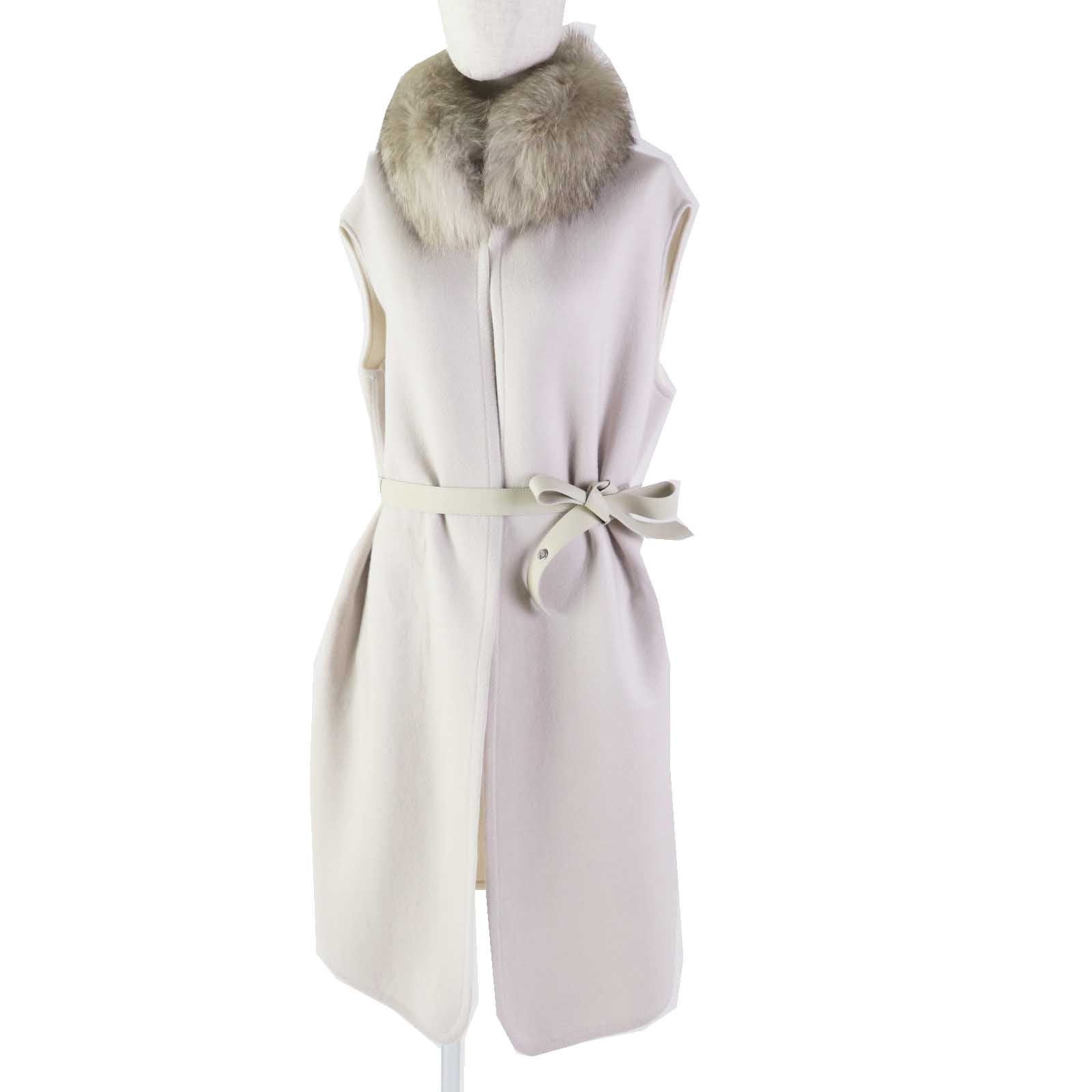 Loro Piana Cashmere Reversible Coat with Belt