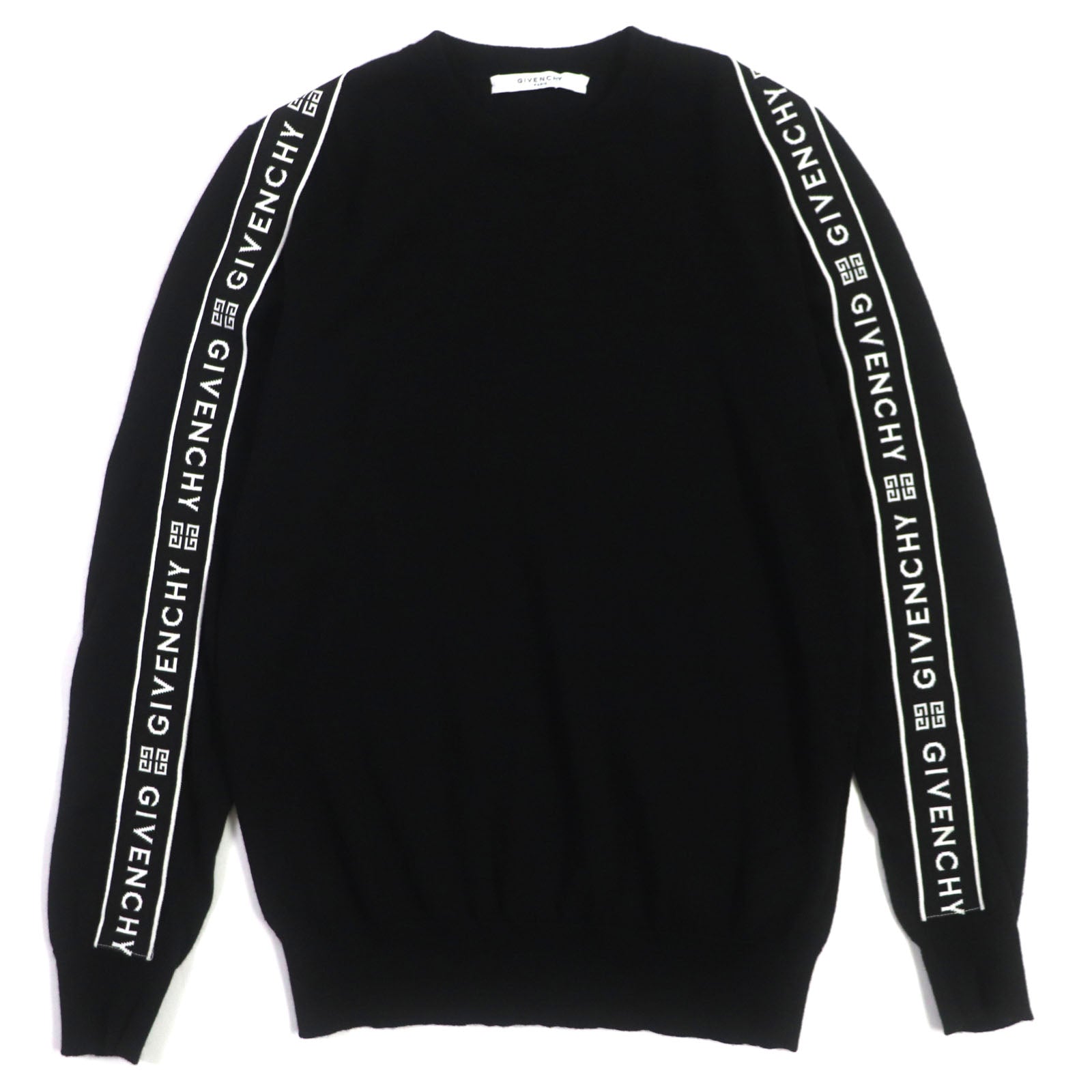 Givenchy Wool Crewneck Sweater Black S