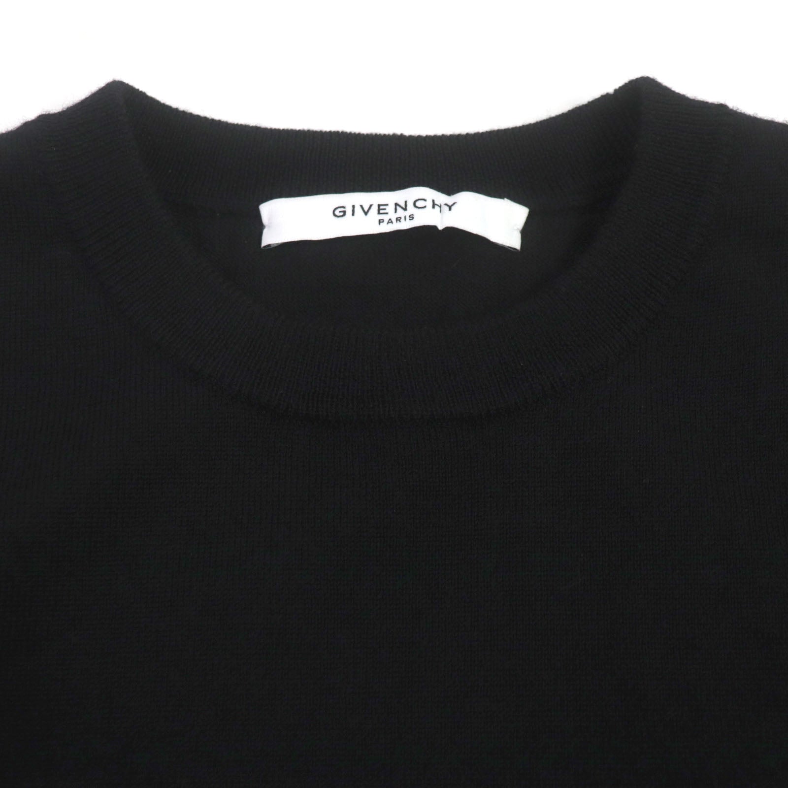 Givenchy Wool Crewneck Sweater Black S