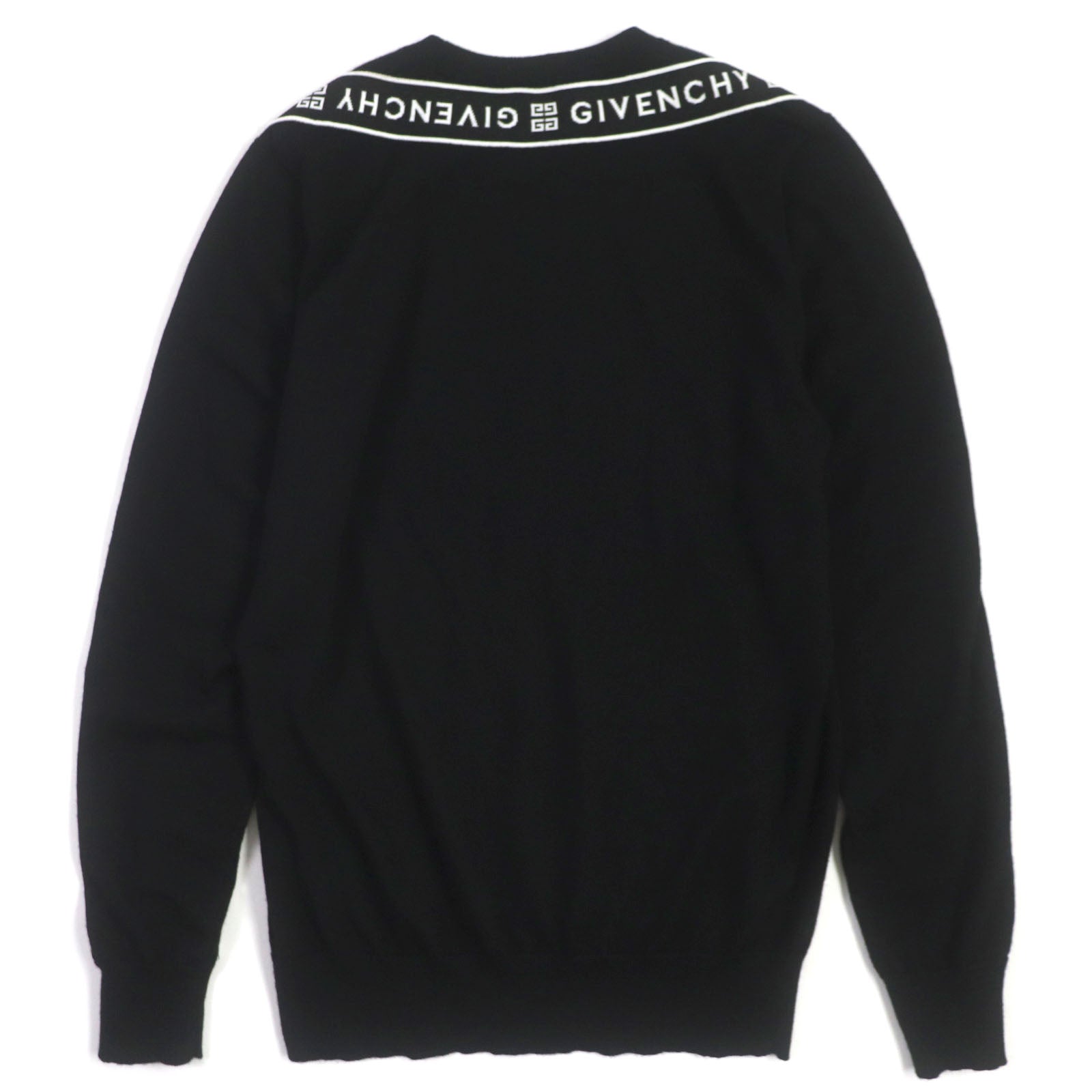 Givenchy Wool Crewneck Sweater Black S