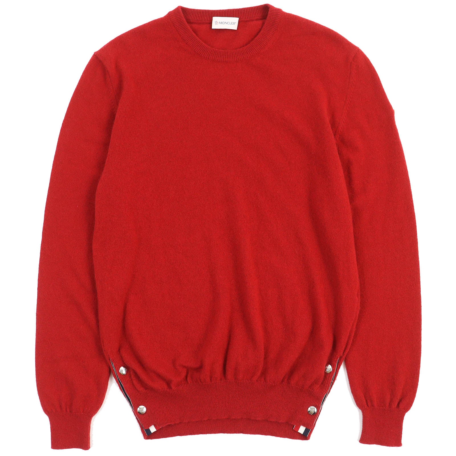 Moncler Cashmere Knit Sweater Red L