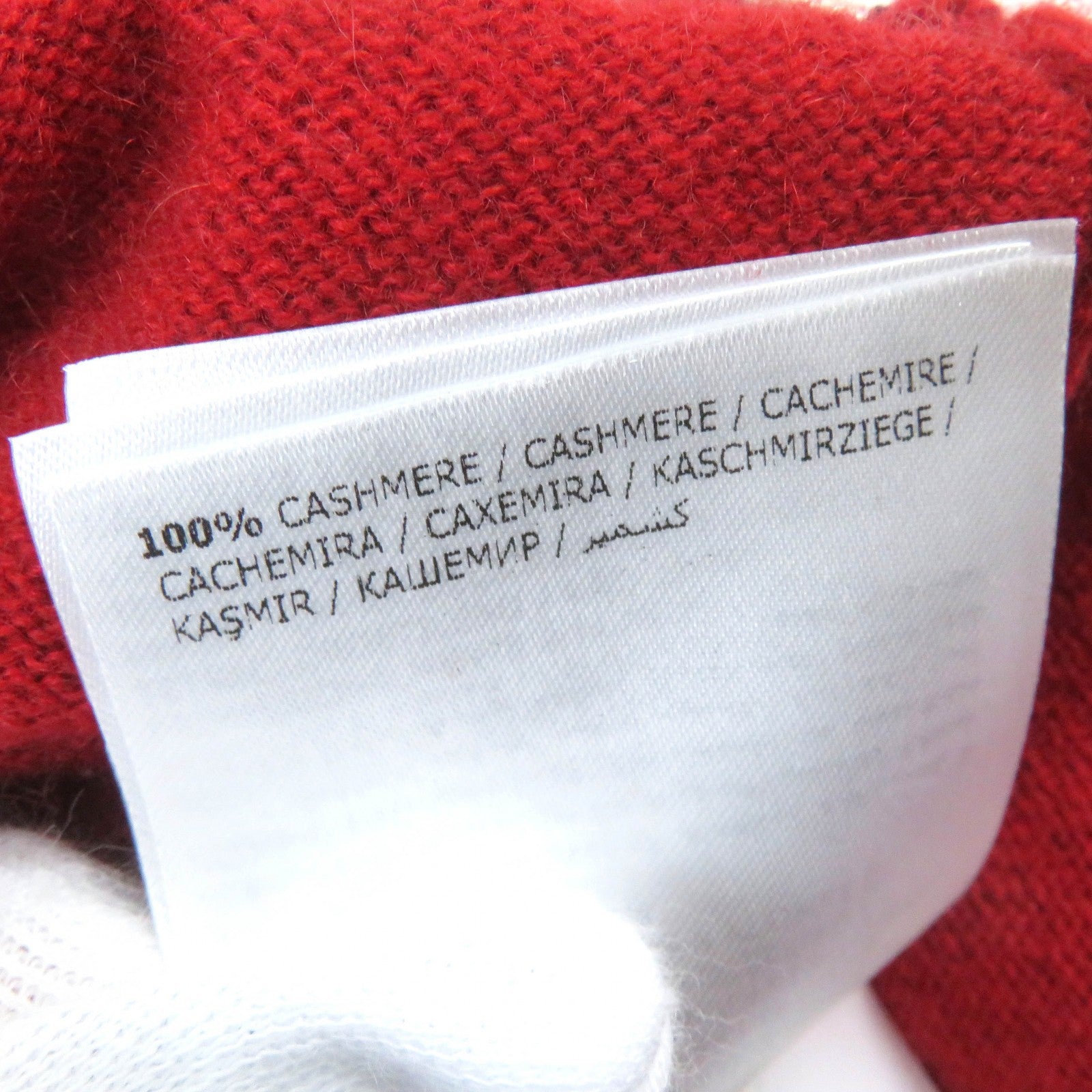 Moncler Cashmere Knit Sweater Red L