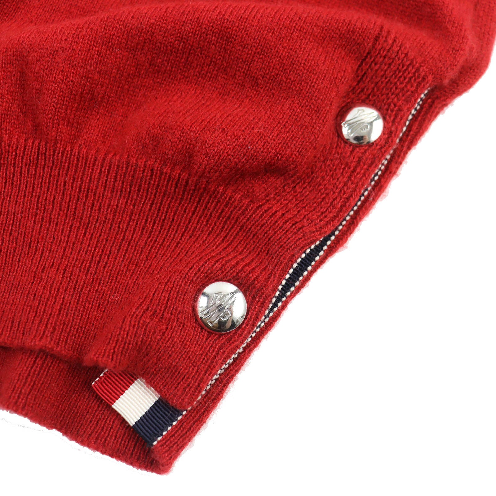 Moncler Cashmere Knit Sweater Red L