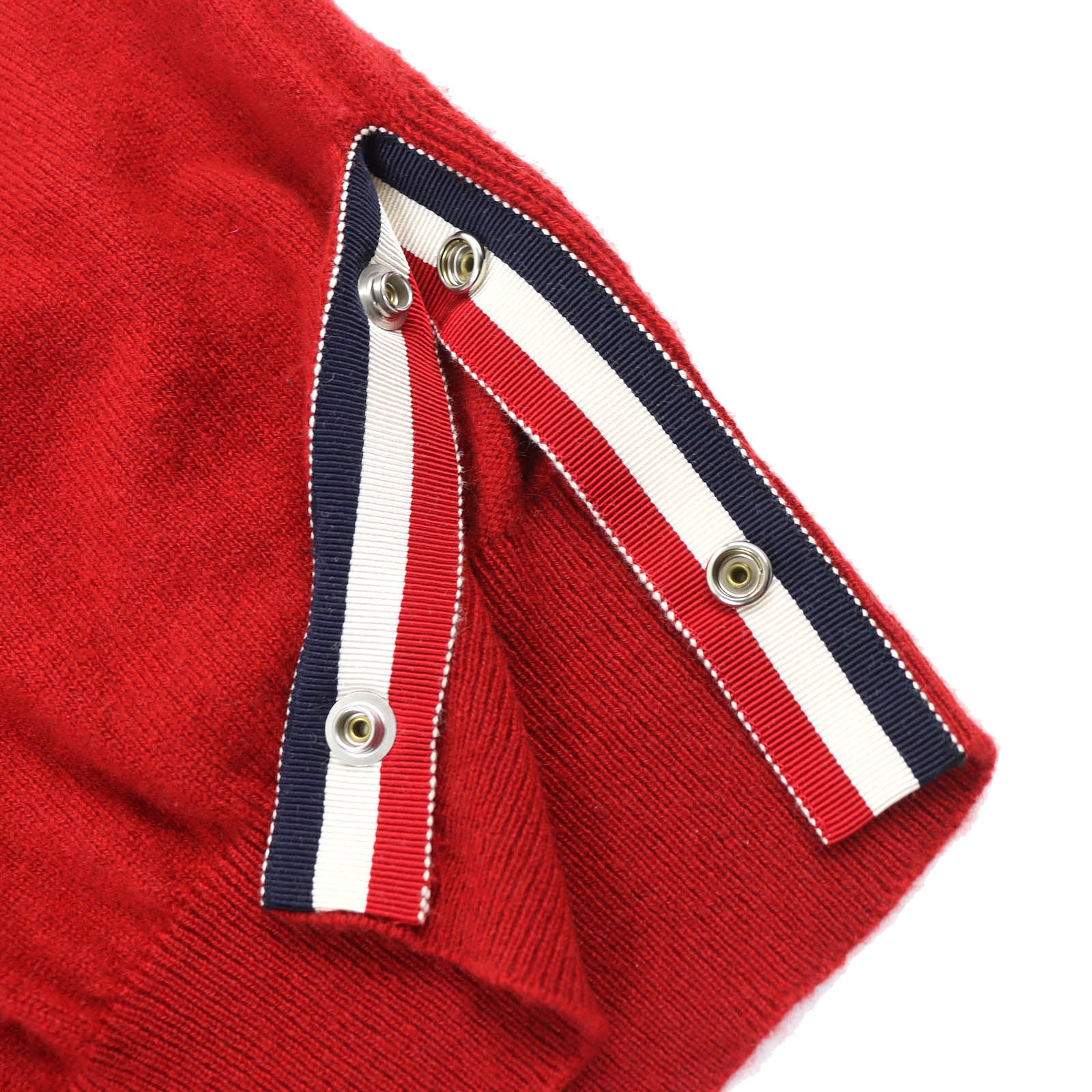 Moncler Cashmere Knit Sweater Red L