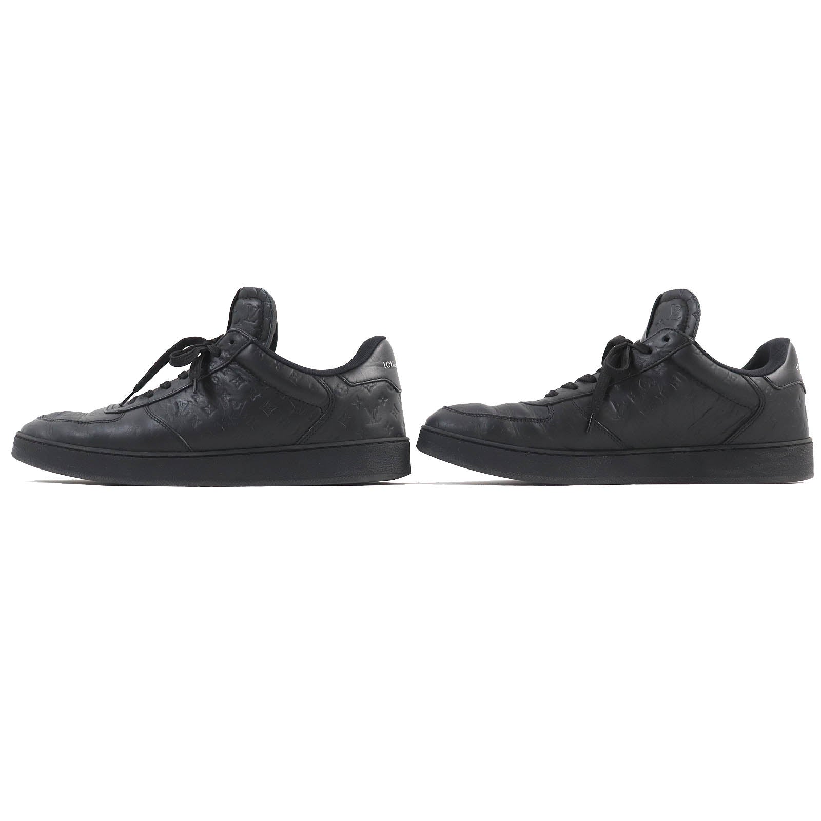 Louis Vuitton Rivoli Monogram Sneakers Black 7.5