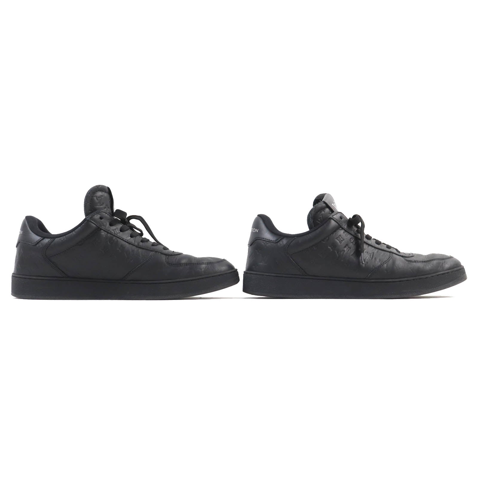 Louis Vuitton Rivoli Monogram Sneakers Black 7.5