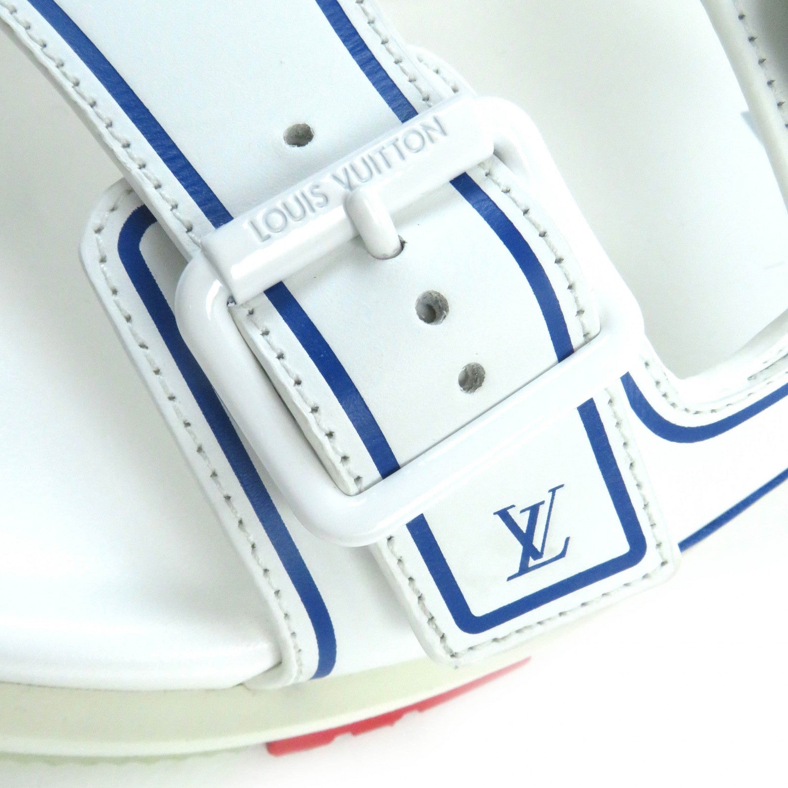 Louis Vuitton LV Trainer Mules NBA Logo Sandals