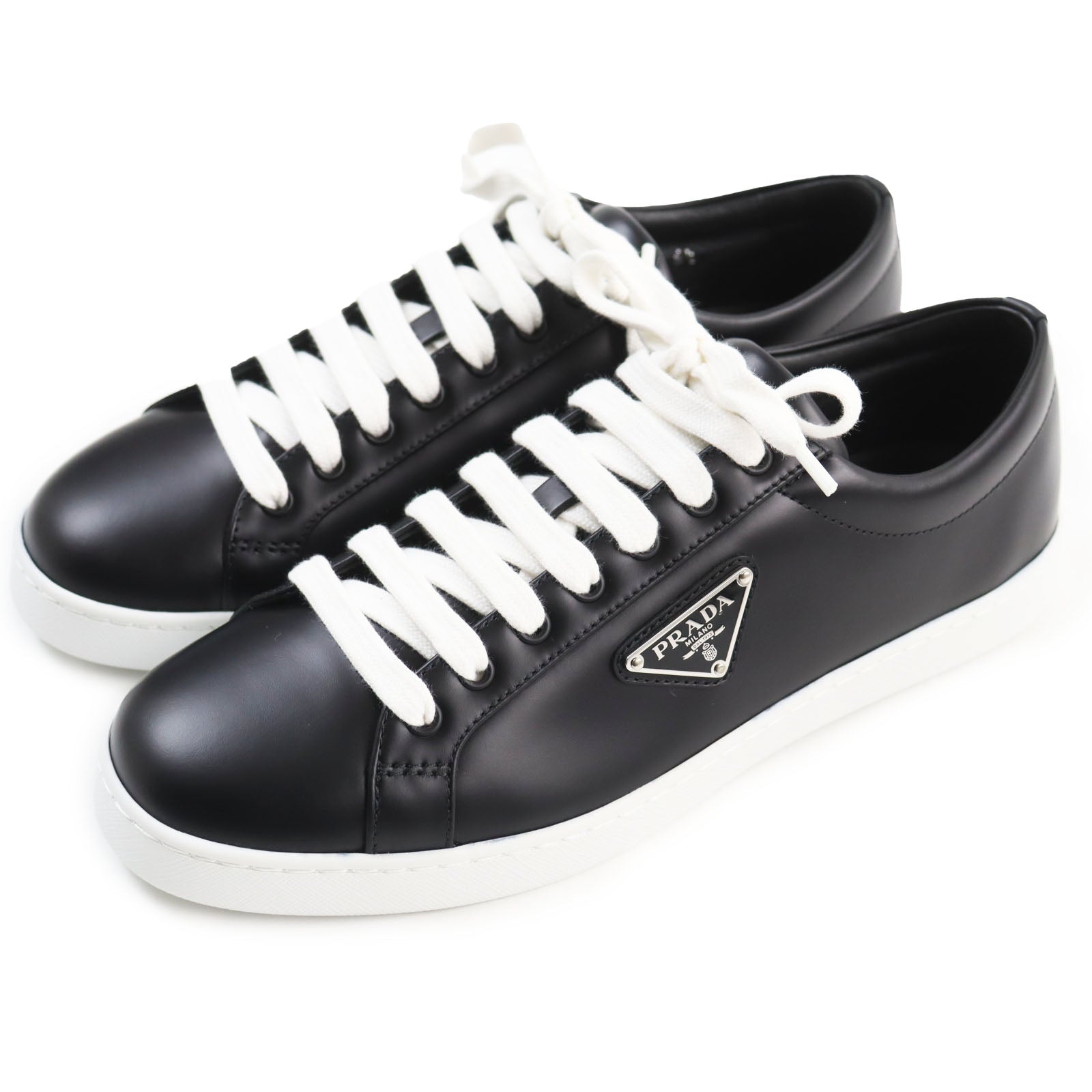 Prada Leather Sneakers 6.5 Italy